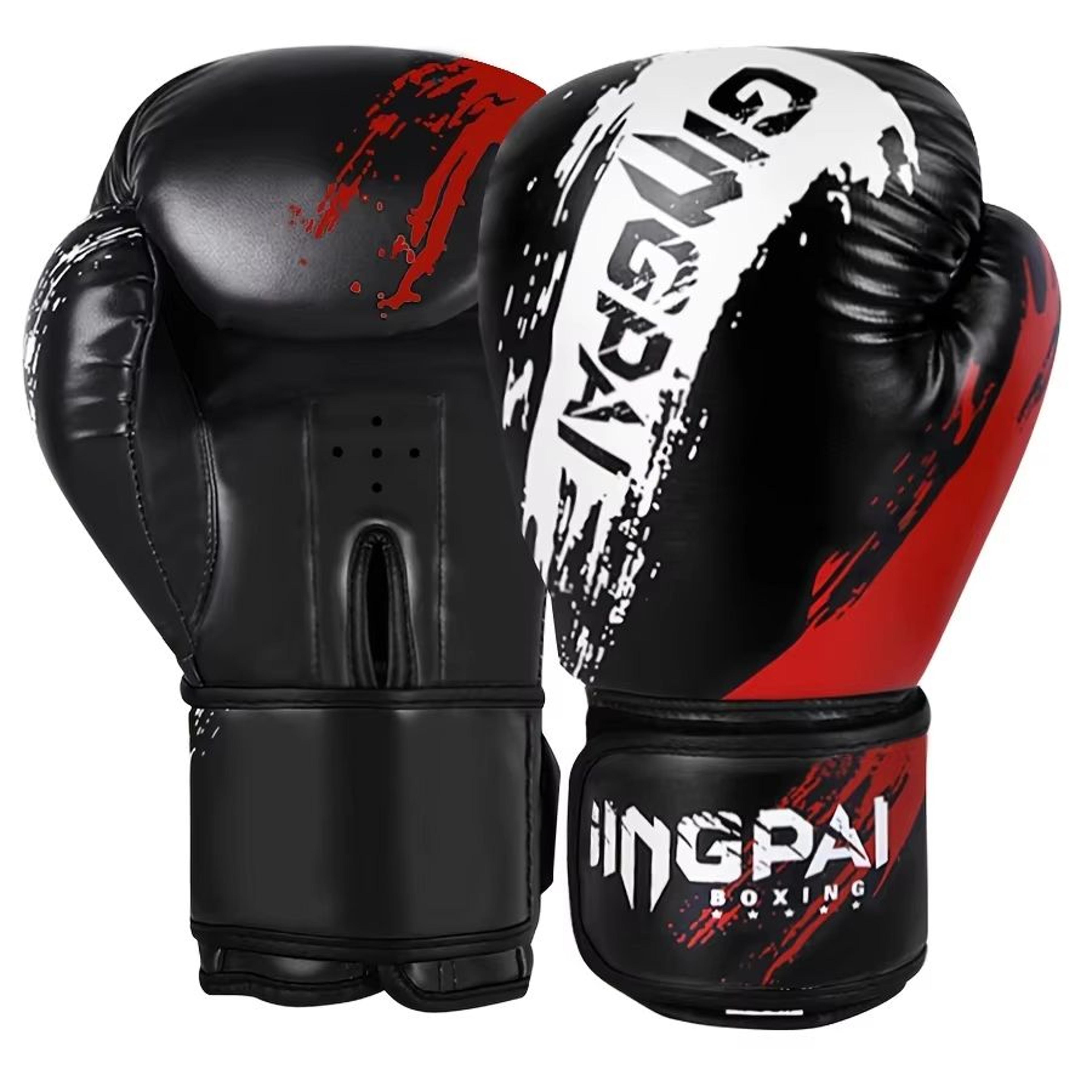 premium adult boxing gloves for training, sparring & fighting – adjustable hand protector