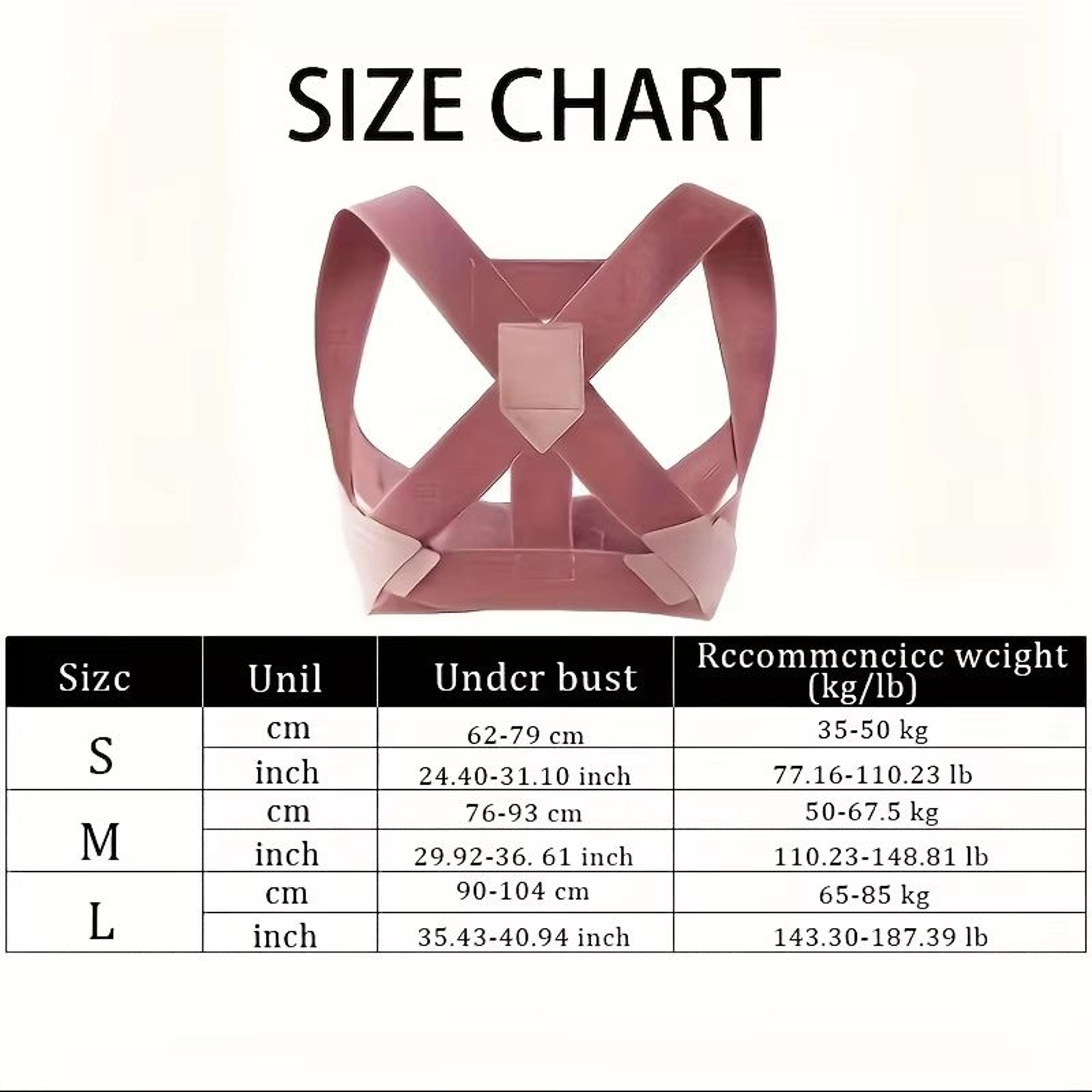 invisible hunchback corrector for adults – adjustable posture correction brace with straps