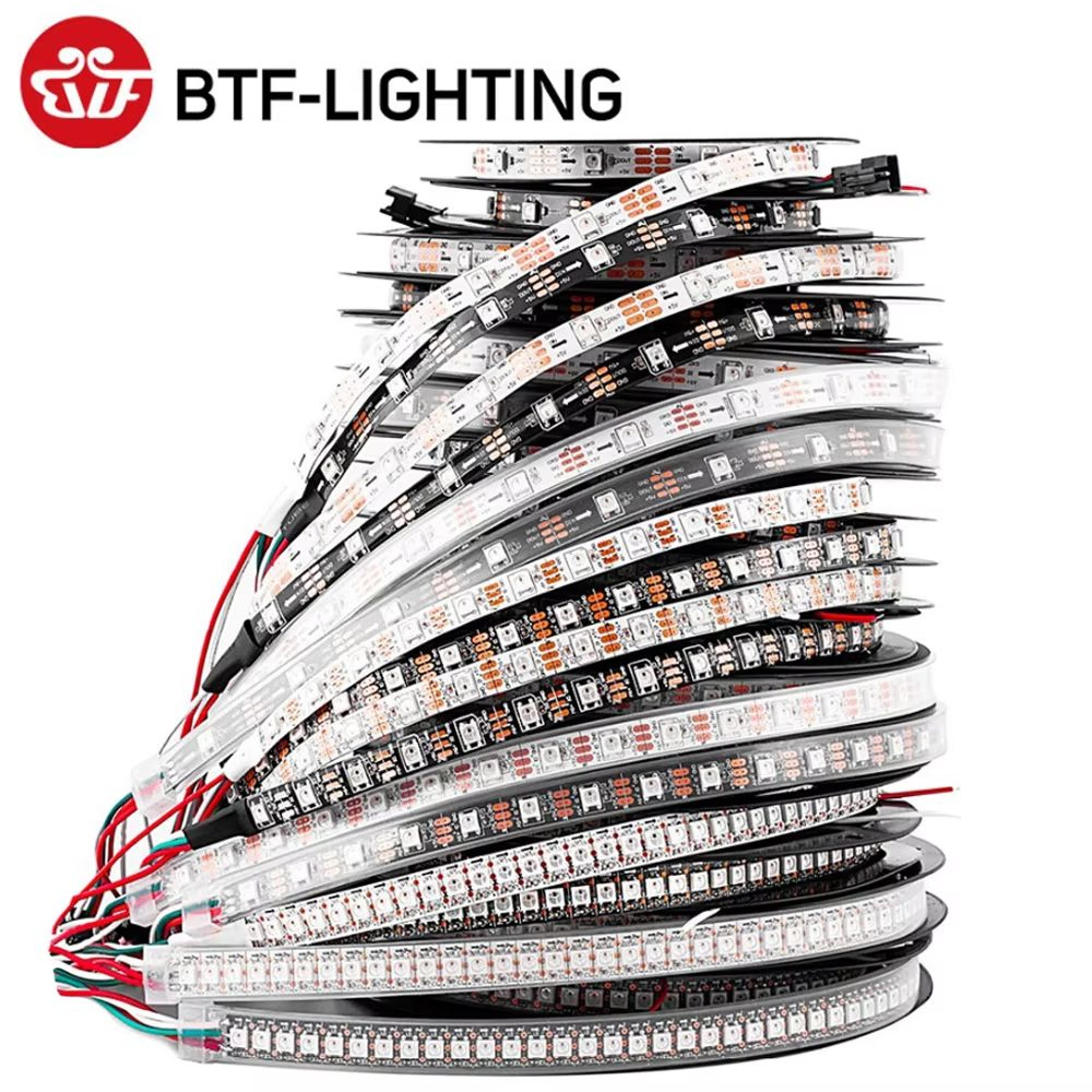 colorpulse ws2812b individually addressable rgb strip (5v smart led tape)