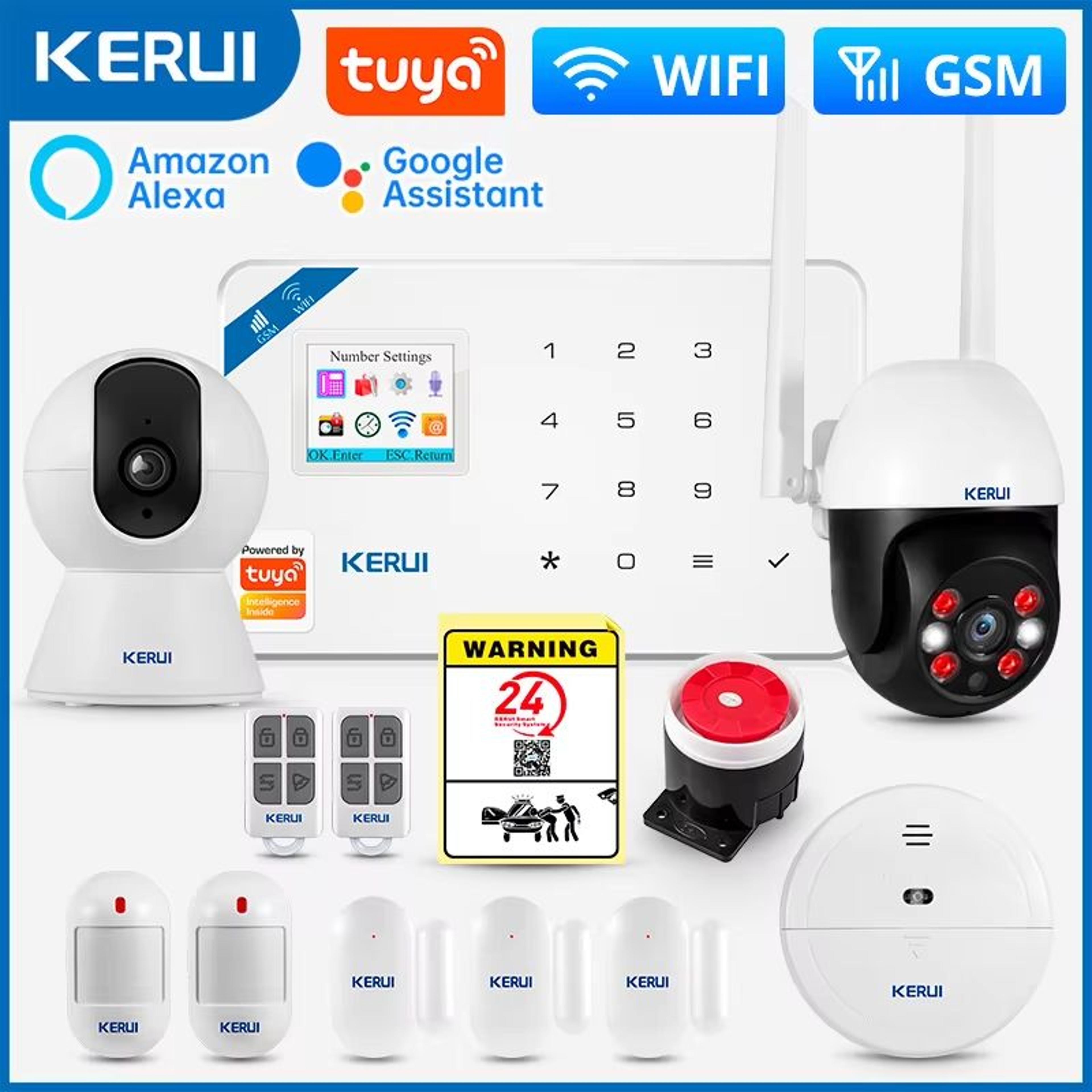kerui w181 smart alarm & security hub