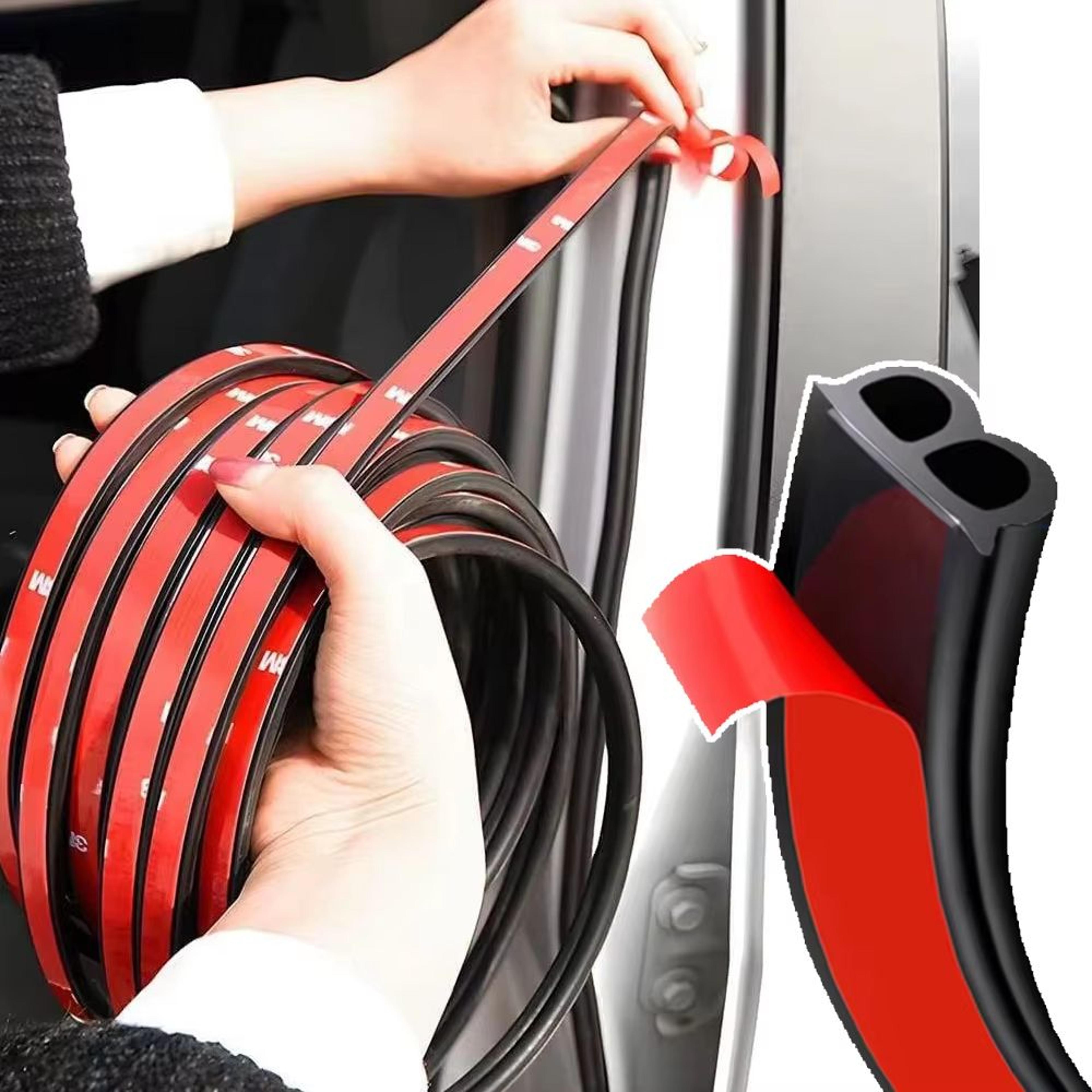 proguard universal b-shape car door seal strip (weatherstrip rubber)