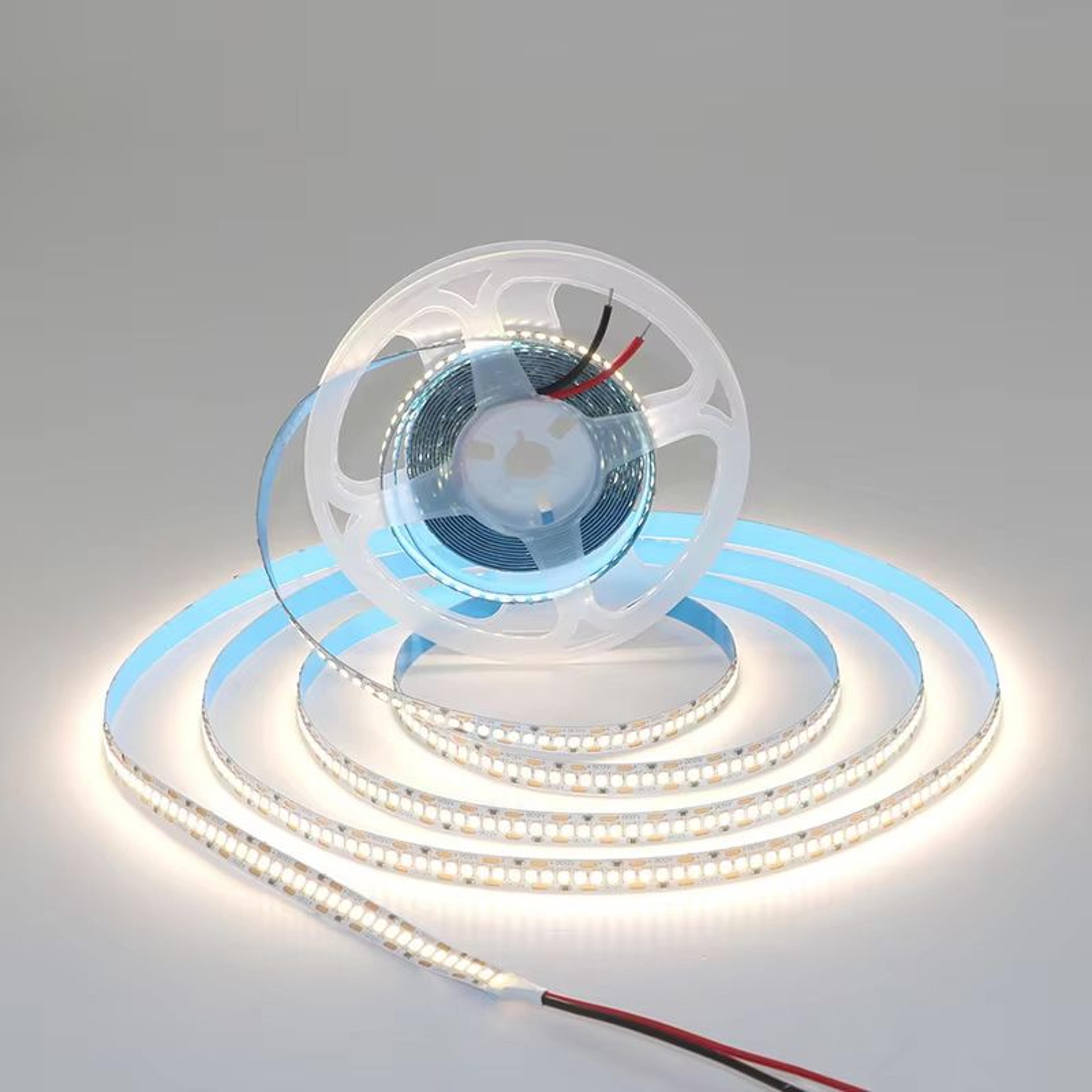 lumiflex 2835 led strip light – 5m flexible waterproof light strip dc12v/24v, 300–1200 leds, cuttable home lighting bar