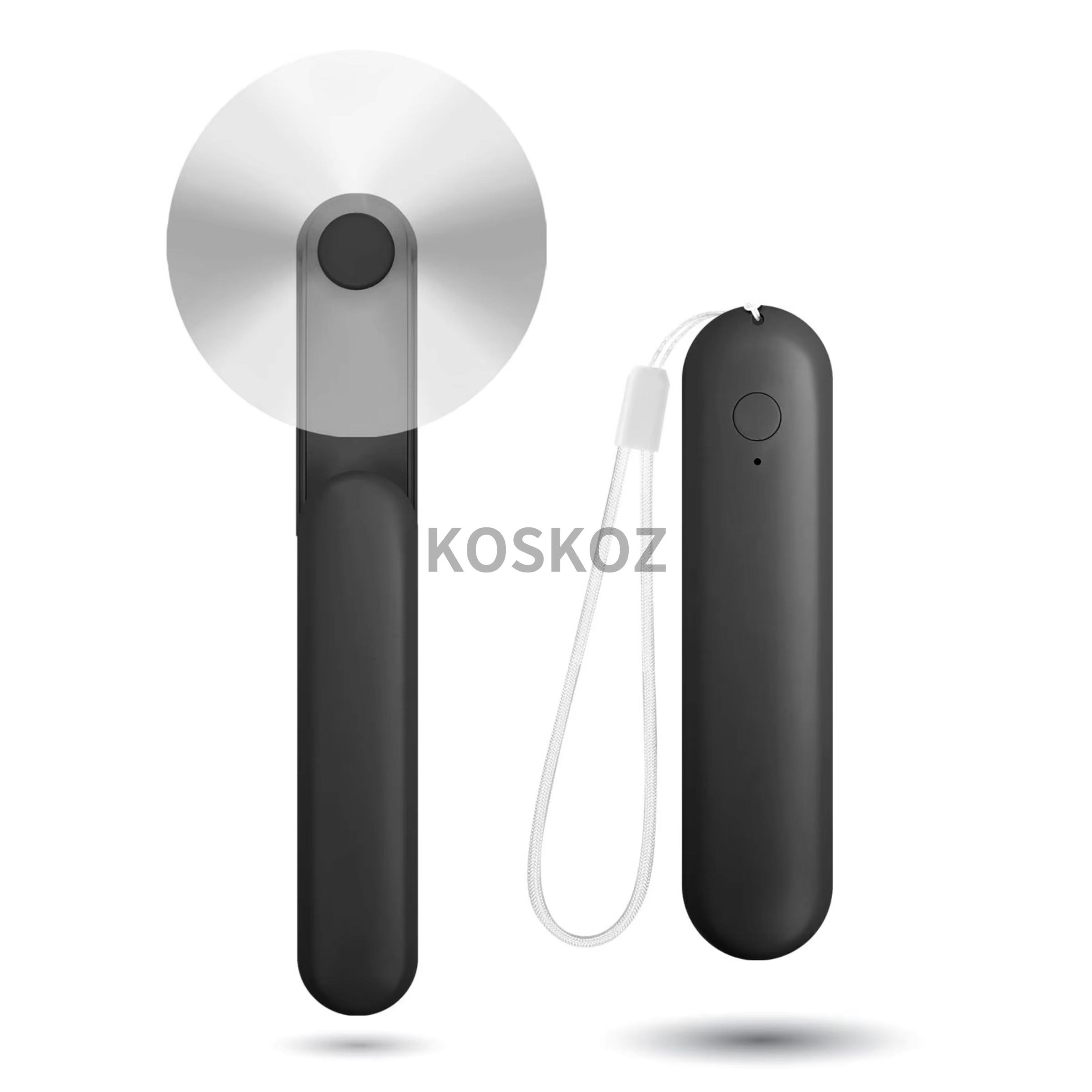 handheld mini fan with power bank – portable usb rechargeable pocket fan for travel, outdoor, and everyday use