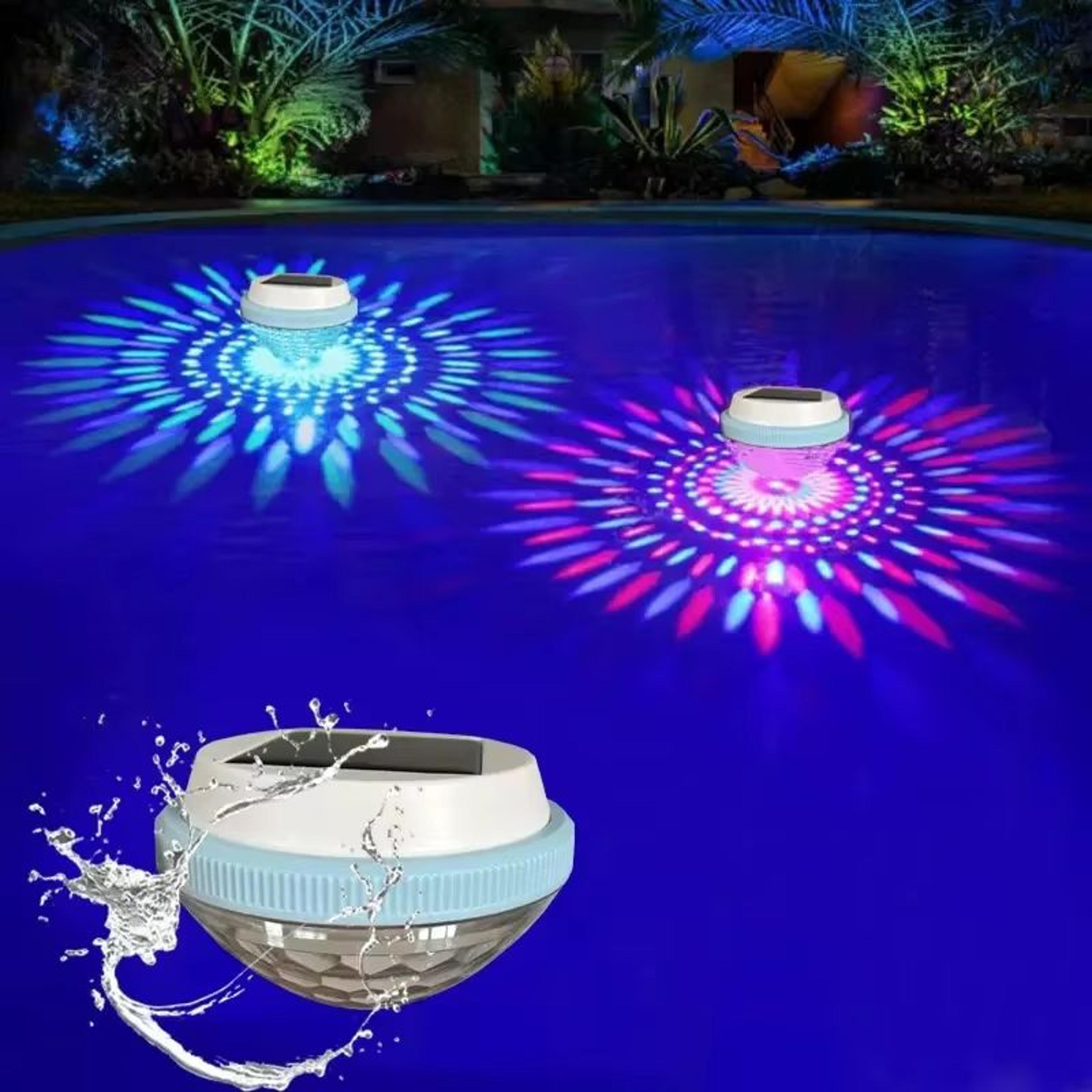 solar floating pool light – colorful led waterproof light with automatic day charging & night illumination