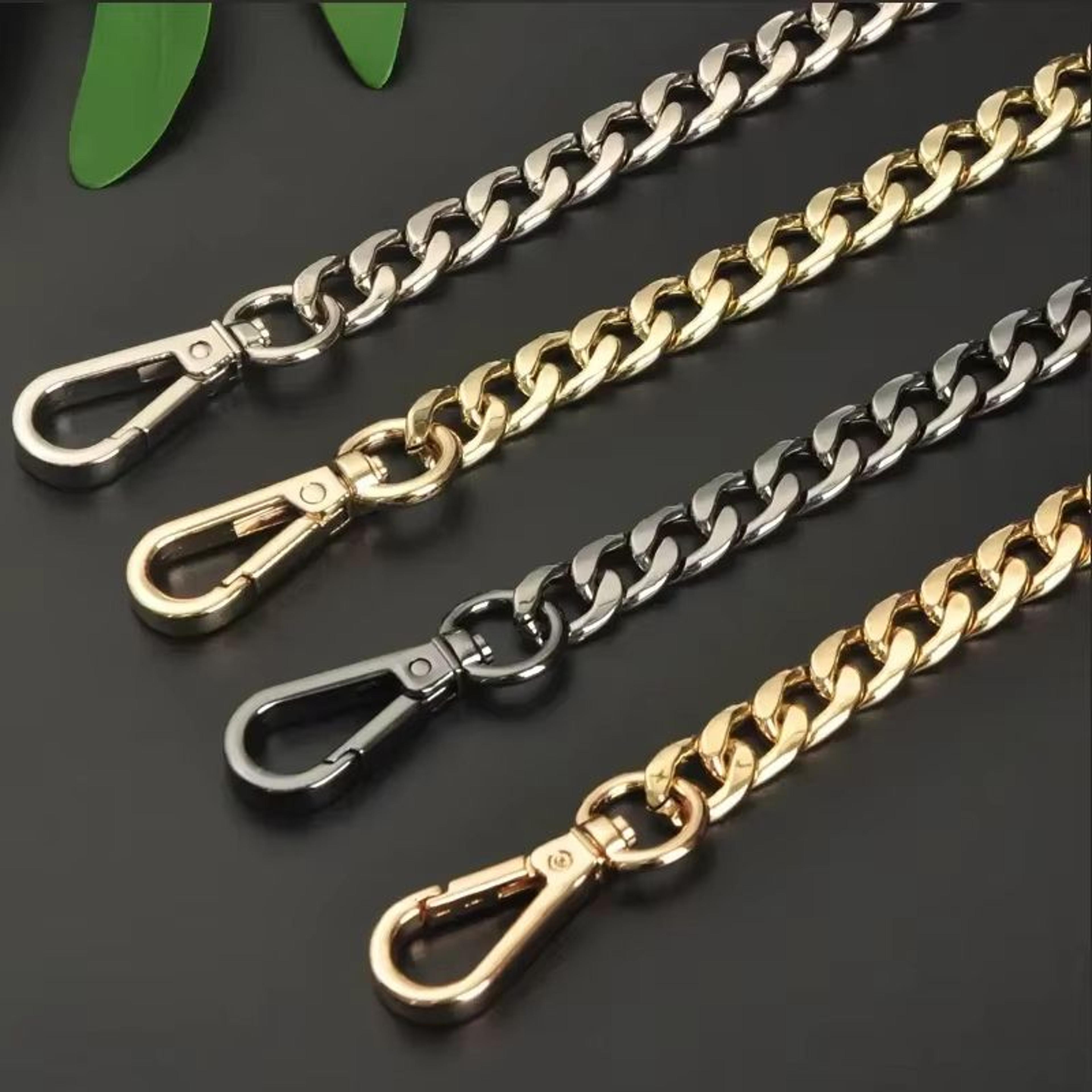 metal chain strap for bags – crossbody, shoulder & wrist replacement accessory