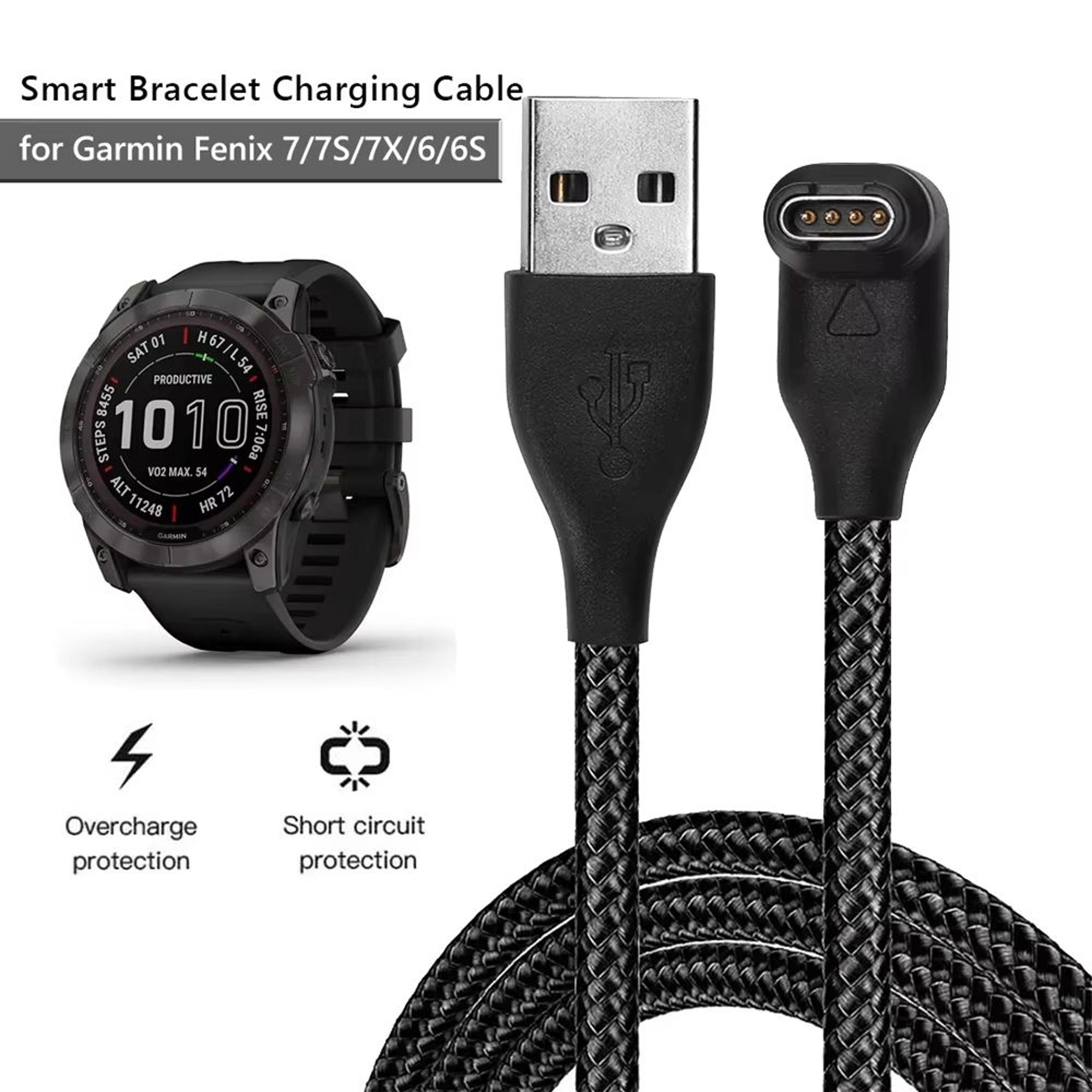 premium usb charging cable for garmin fenix & forerunner series – fast, reliable data cord charger for smartwatch perfor