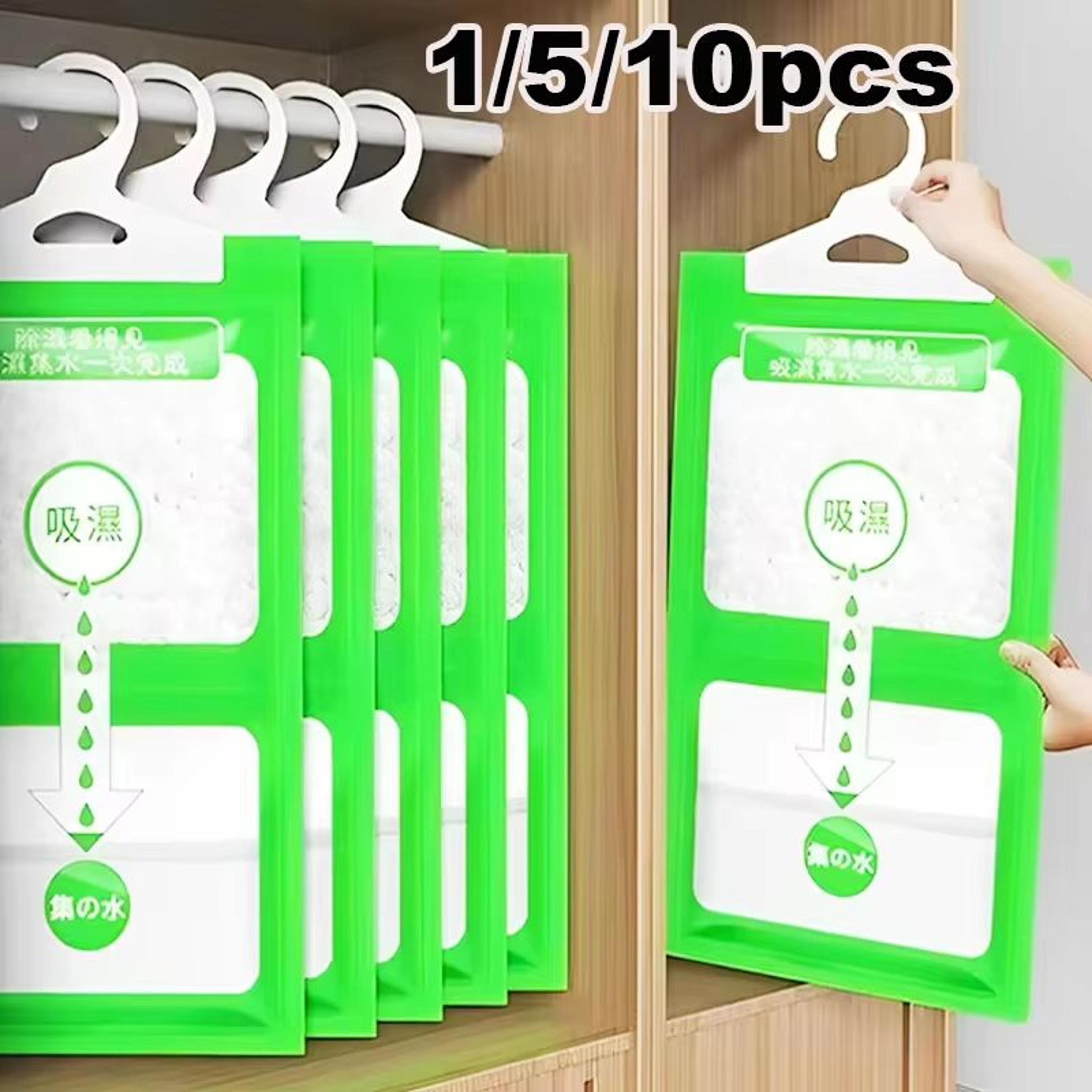 moisture absorber hanging bag – moldproof dehumidifier for closet, wardrobe & indoor spaces
