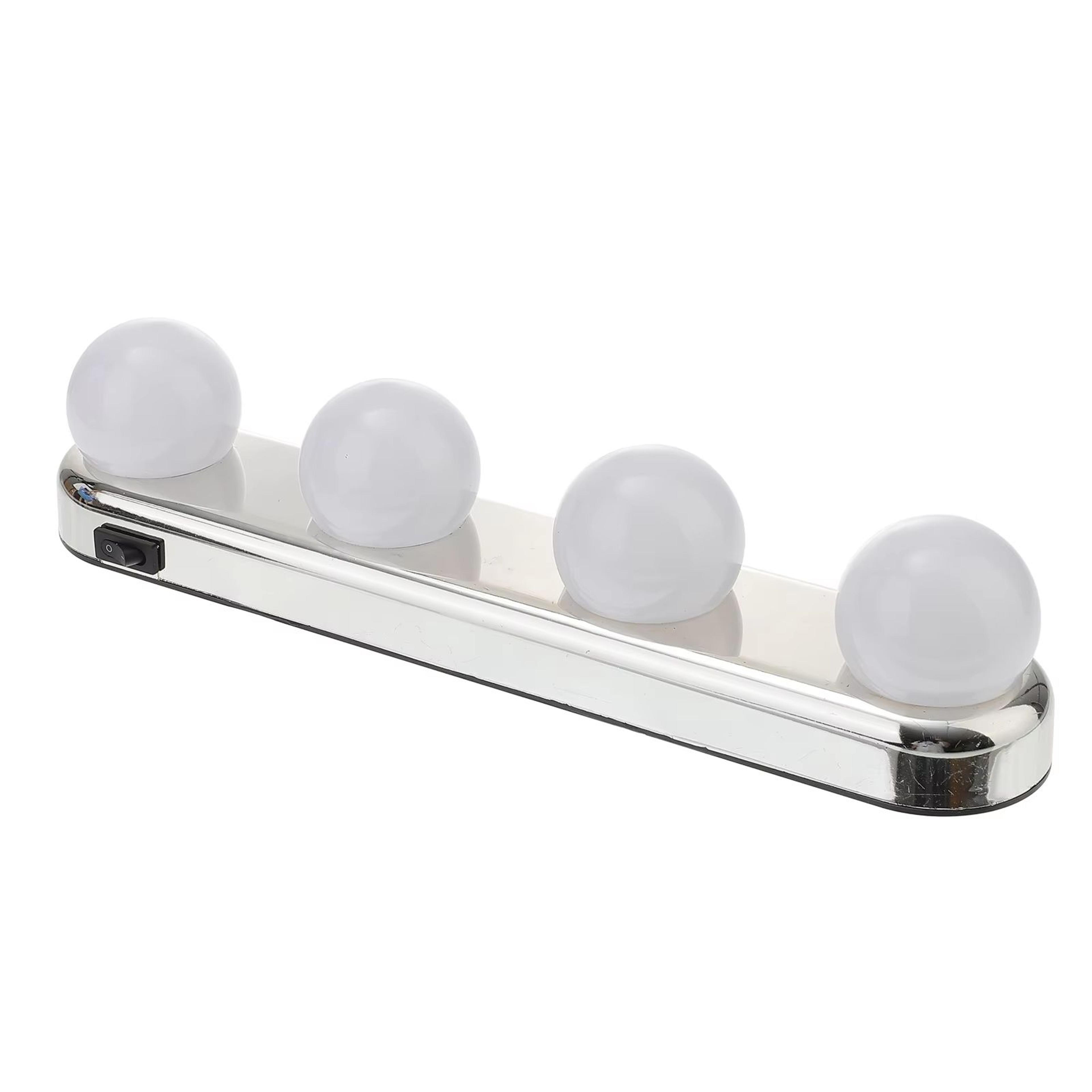lumiglow adjustable makeup light with suction cup – portable vanity mirror lamp for perfect illumination anywhere