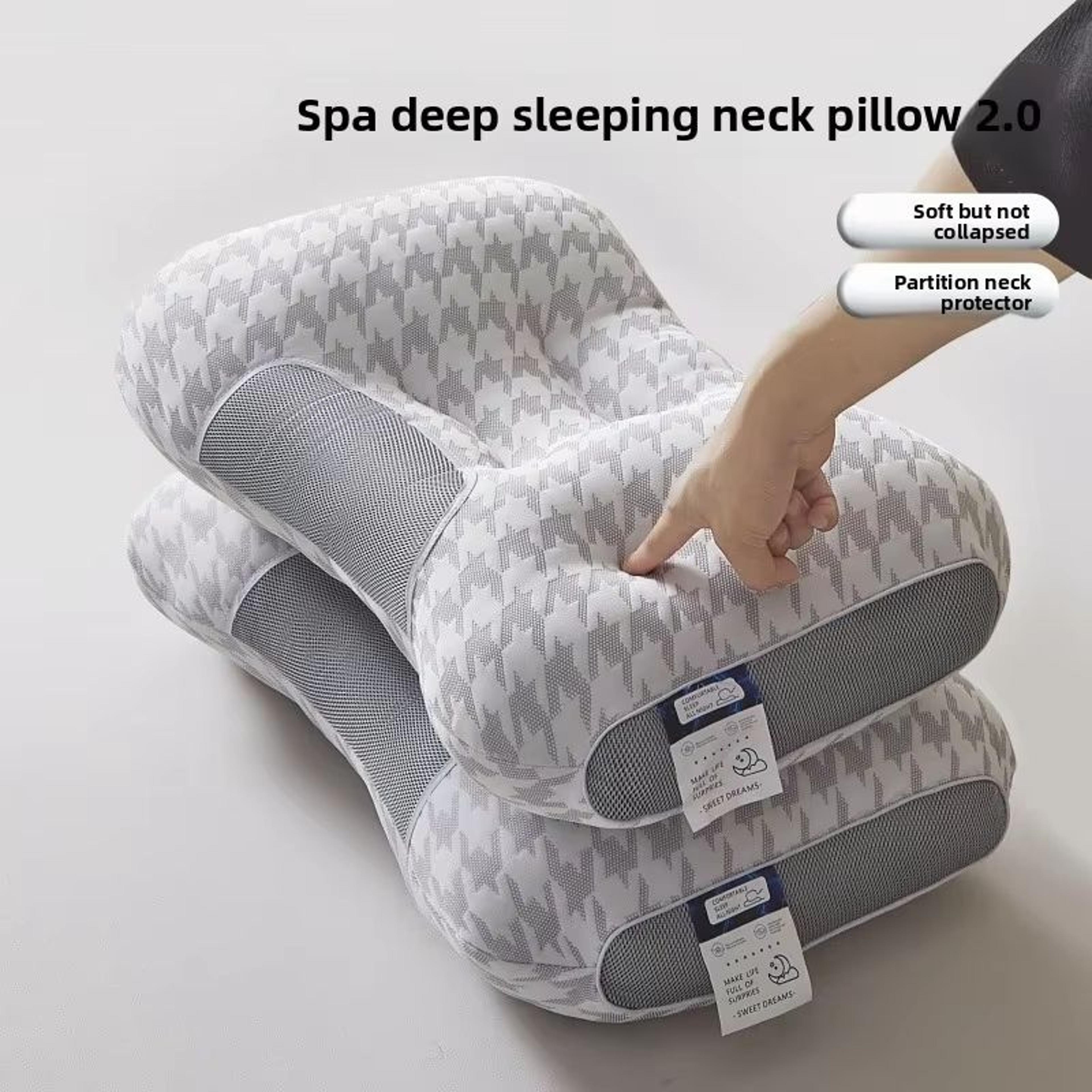 simplestyle orthopedic massage pillow – neck pain relief & comfort support cushion