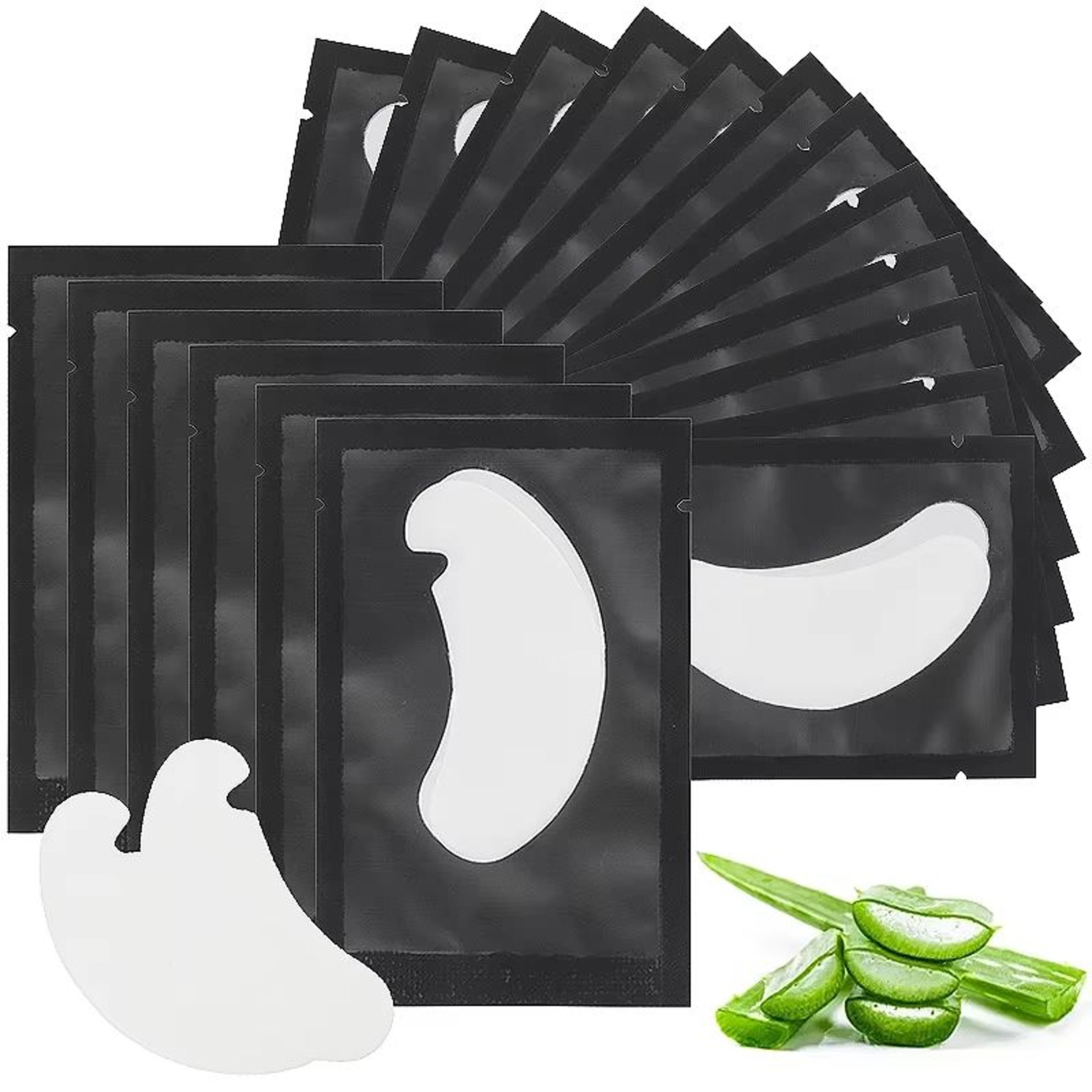 precision under-eye pads bulk pack – premium gel & foam eye patches for eyelash extensions