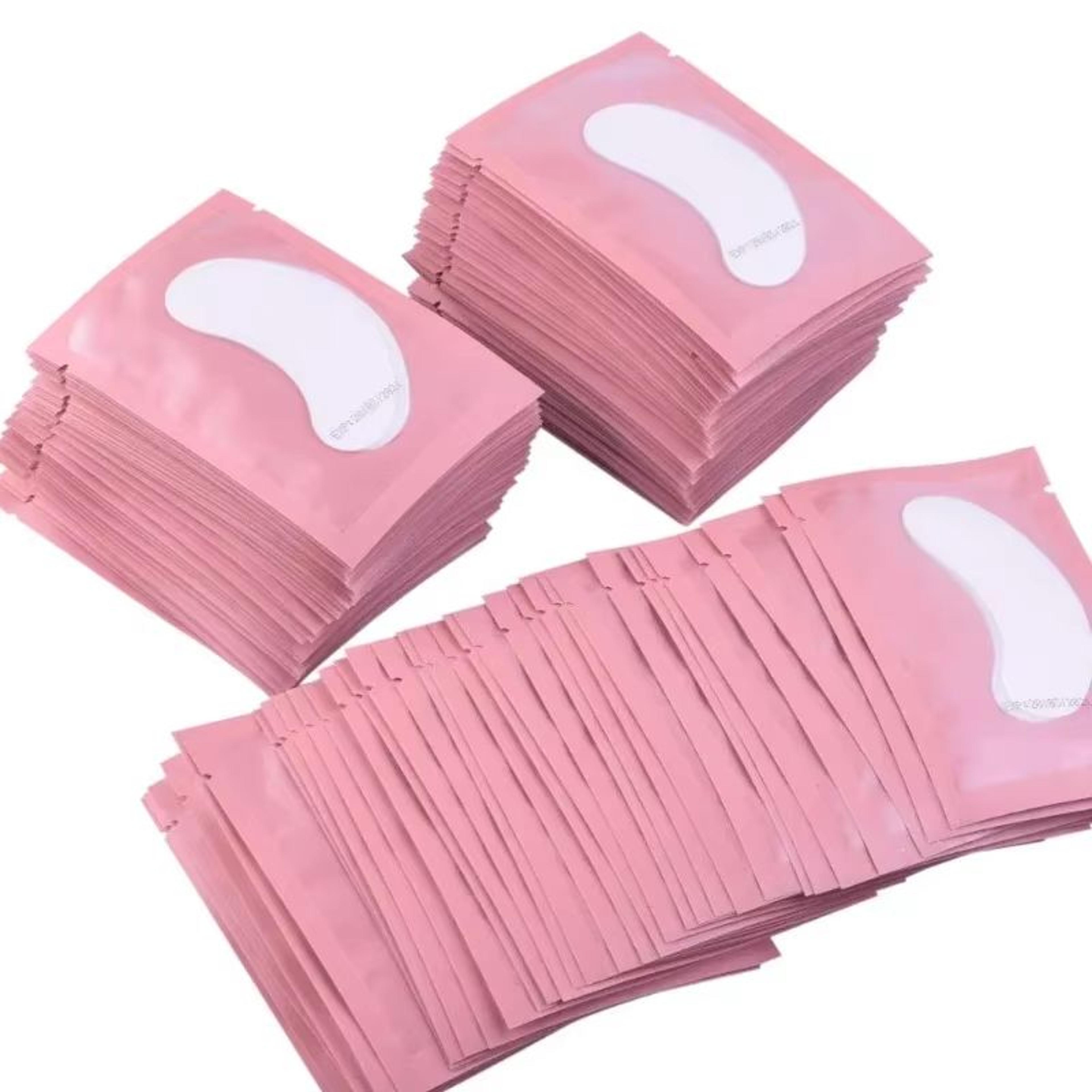 bulkpro 100-pair under-eye gel pads – premium isolation eye patches for lash extensions