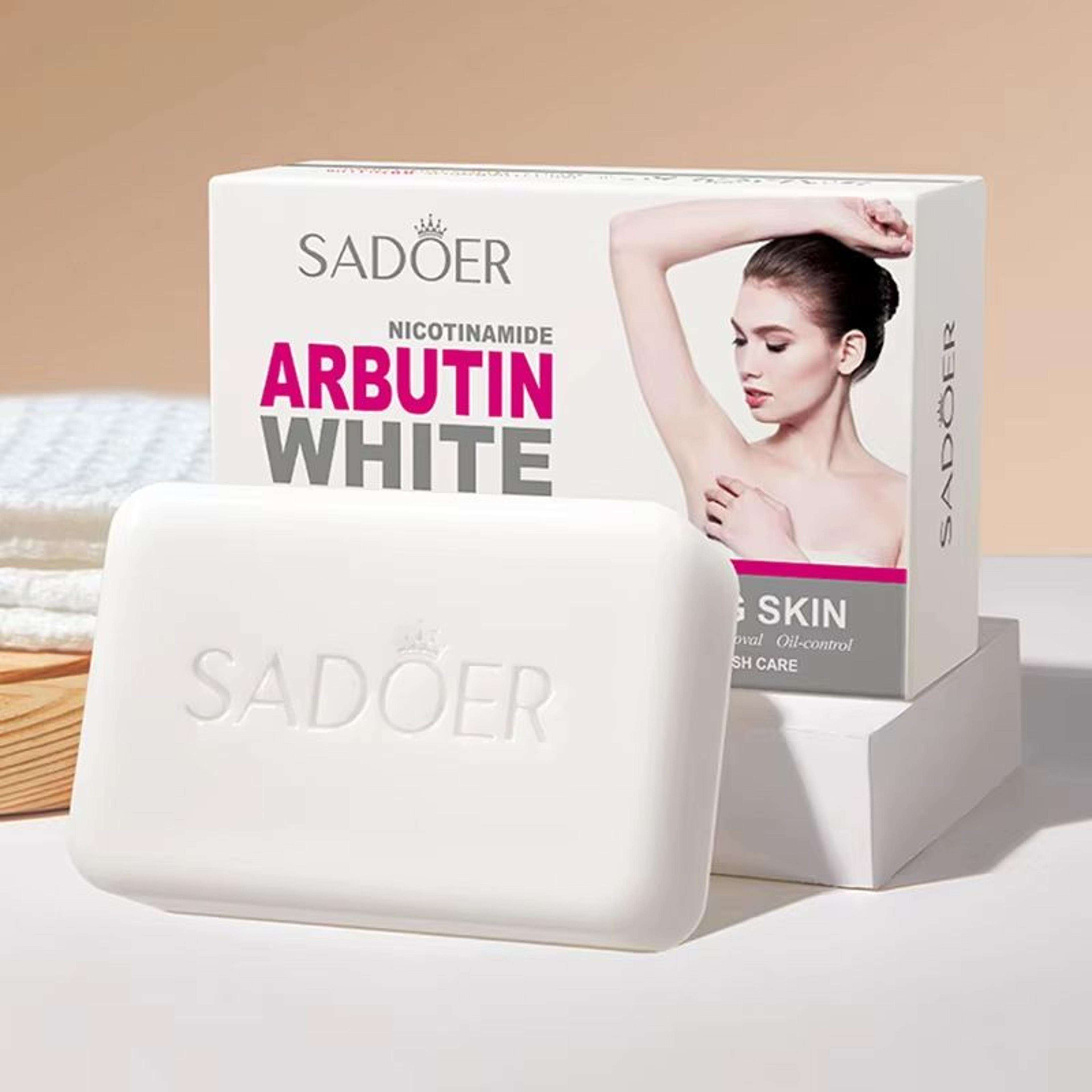 radiant glow niacinamide & arbutin brightening bar – deep-cleansing face & body soap