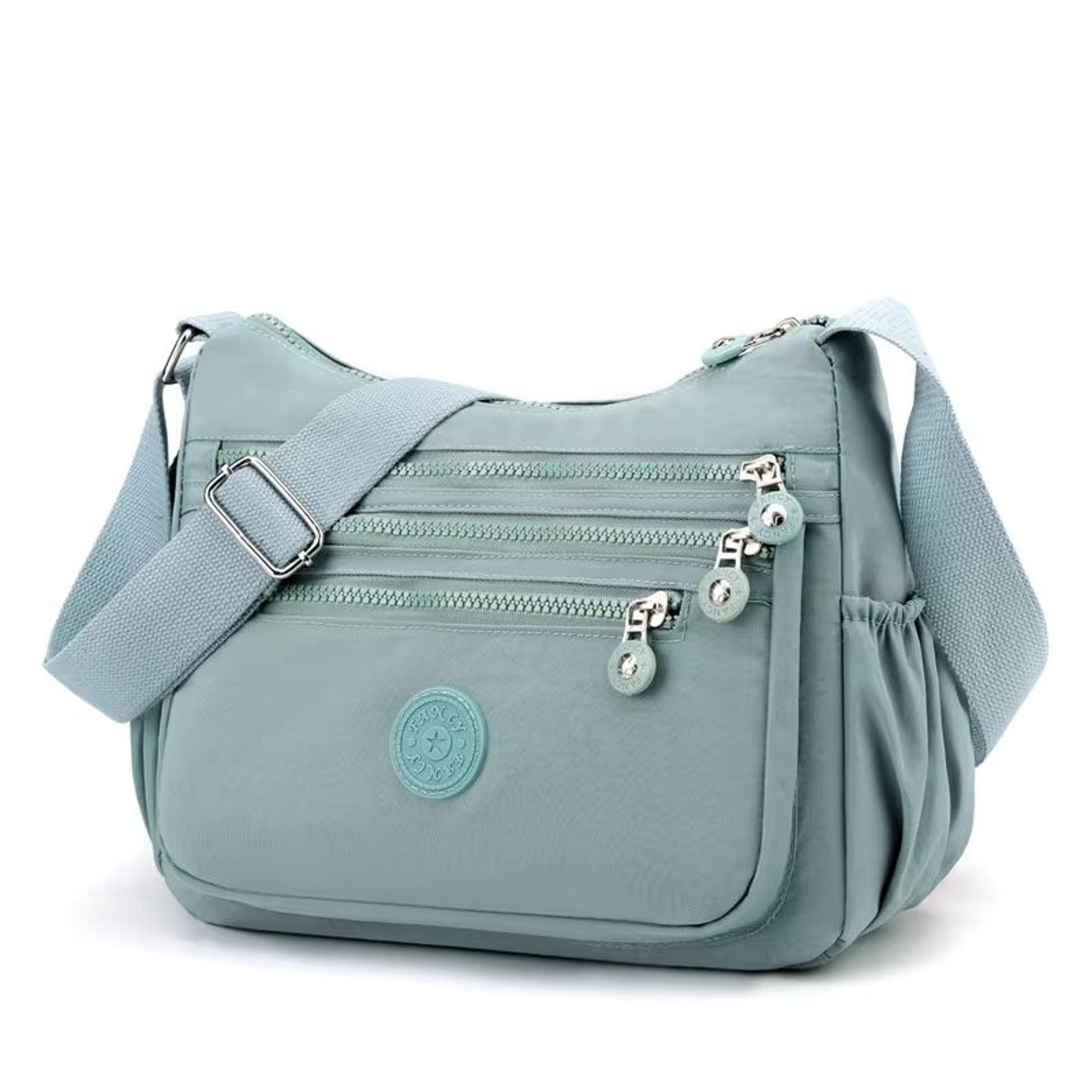 urban go waterproof nylon shoulder & crossbody bag – high capacity women's travel purse