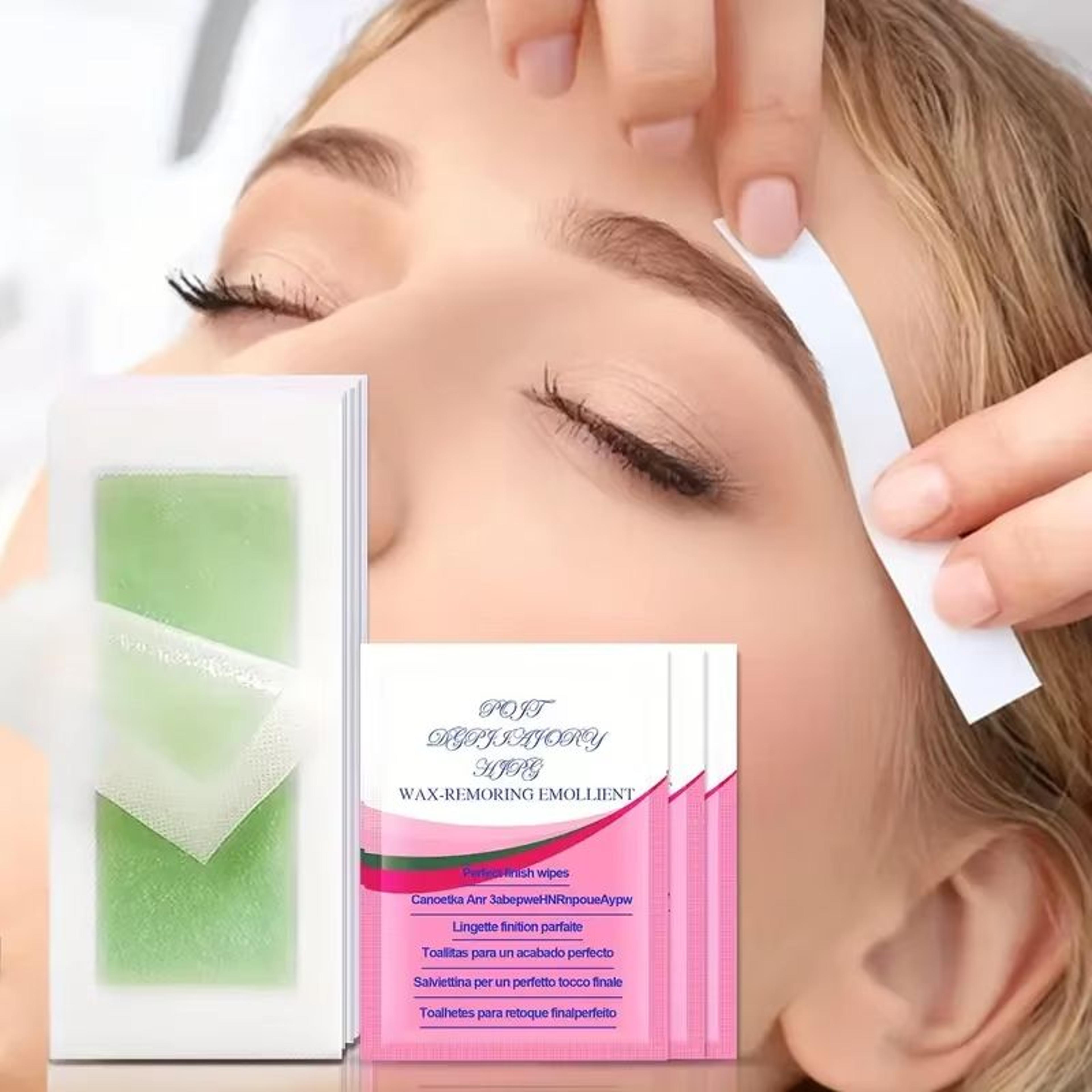 silkysmooth cold wax strips – 10/20/30/50-pack for face, arms, legs & body