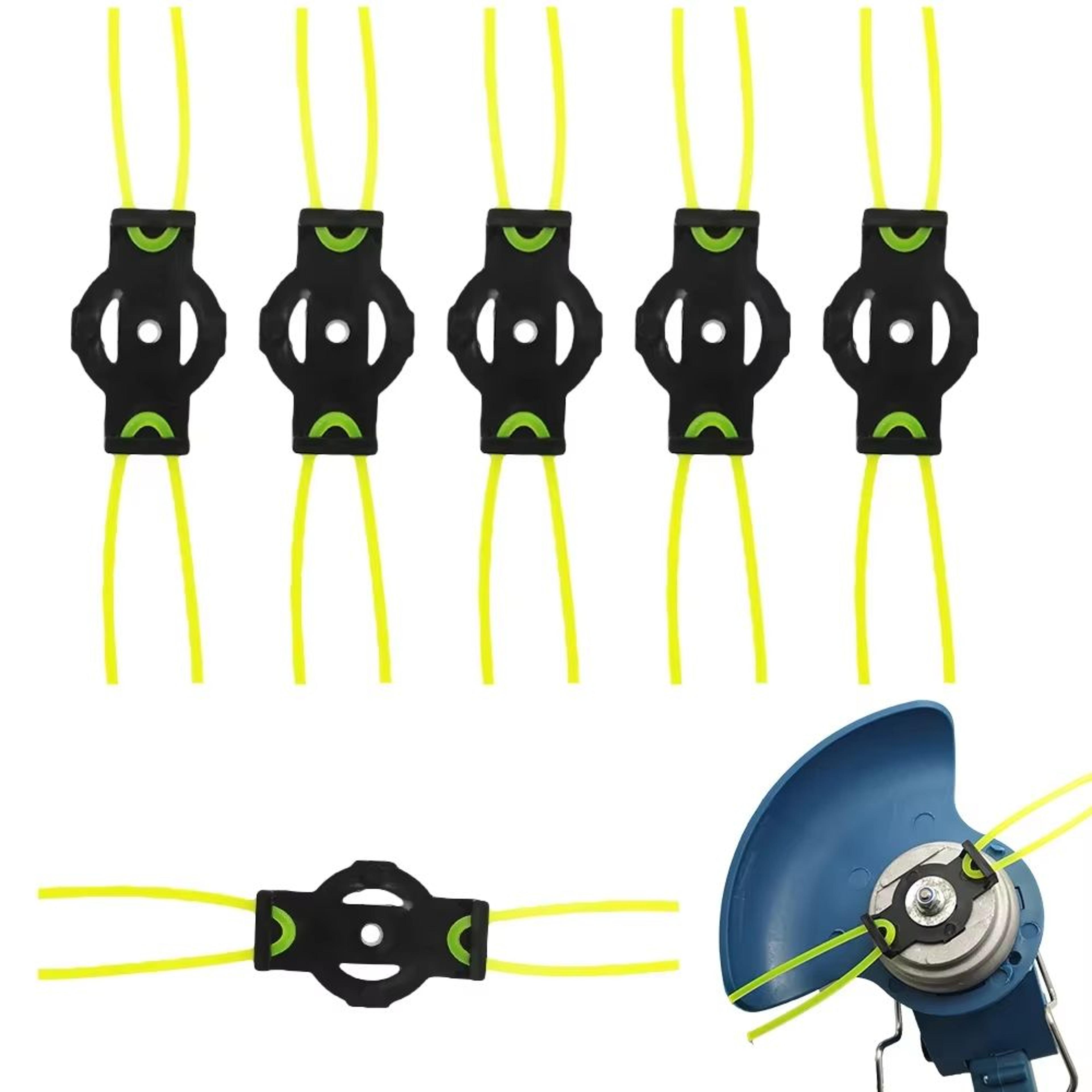 protrim wear-resistant string trimmer head kit – multi-pack for lawn & weed clearing