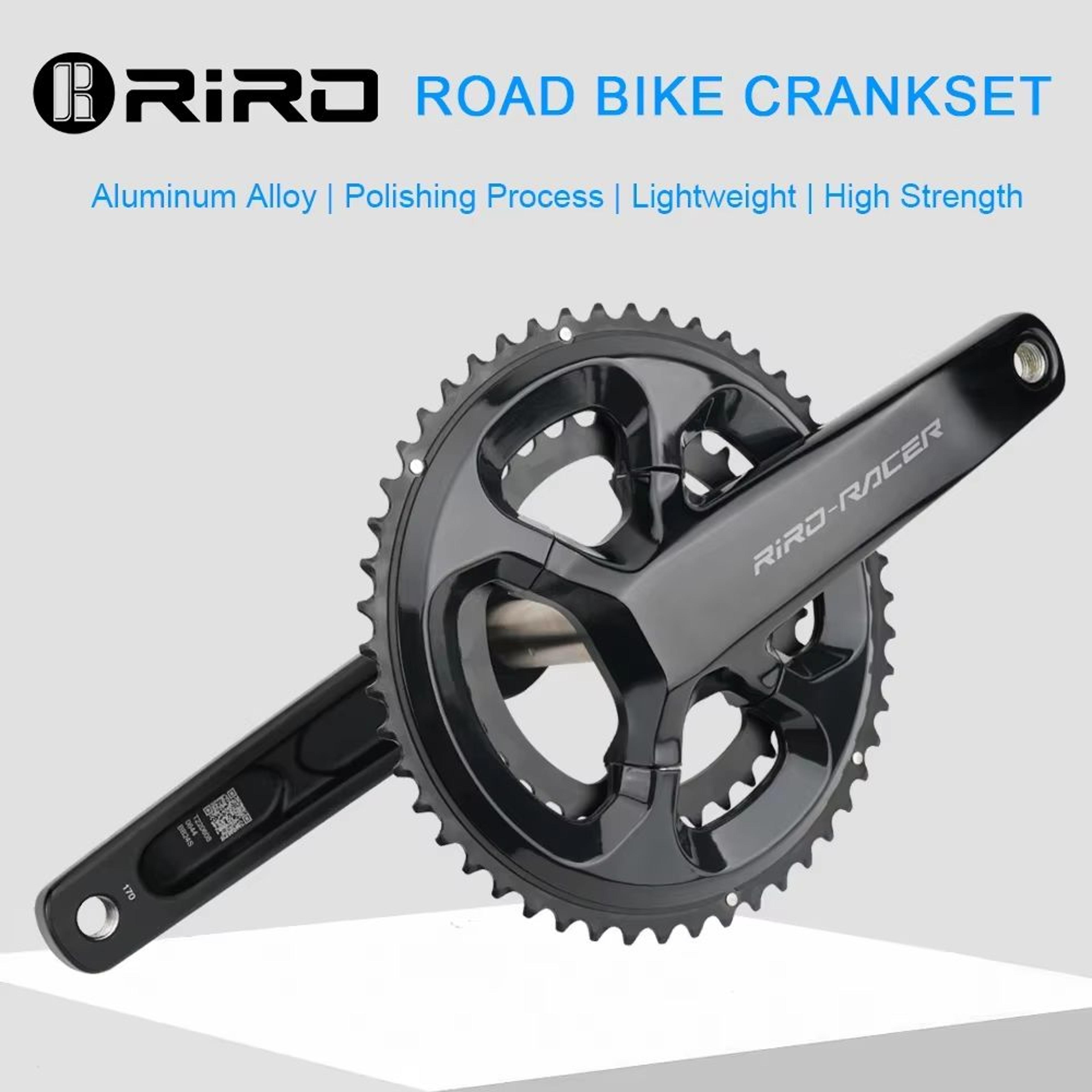 ultraracer r8 170 mm ultralight road bike crankset (50-34t)