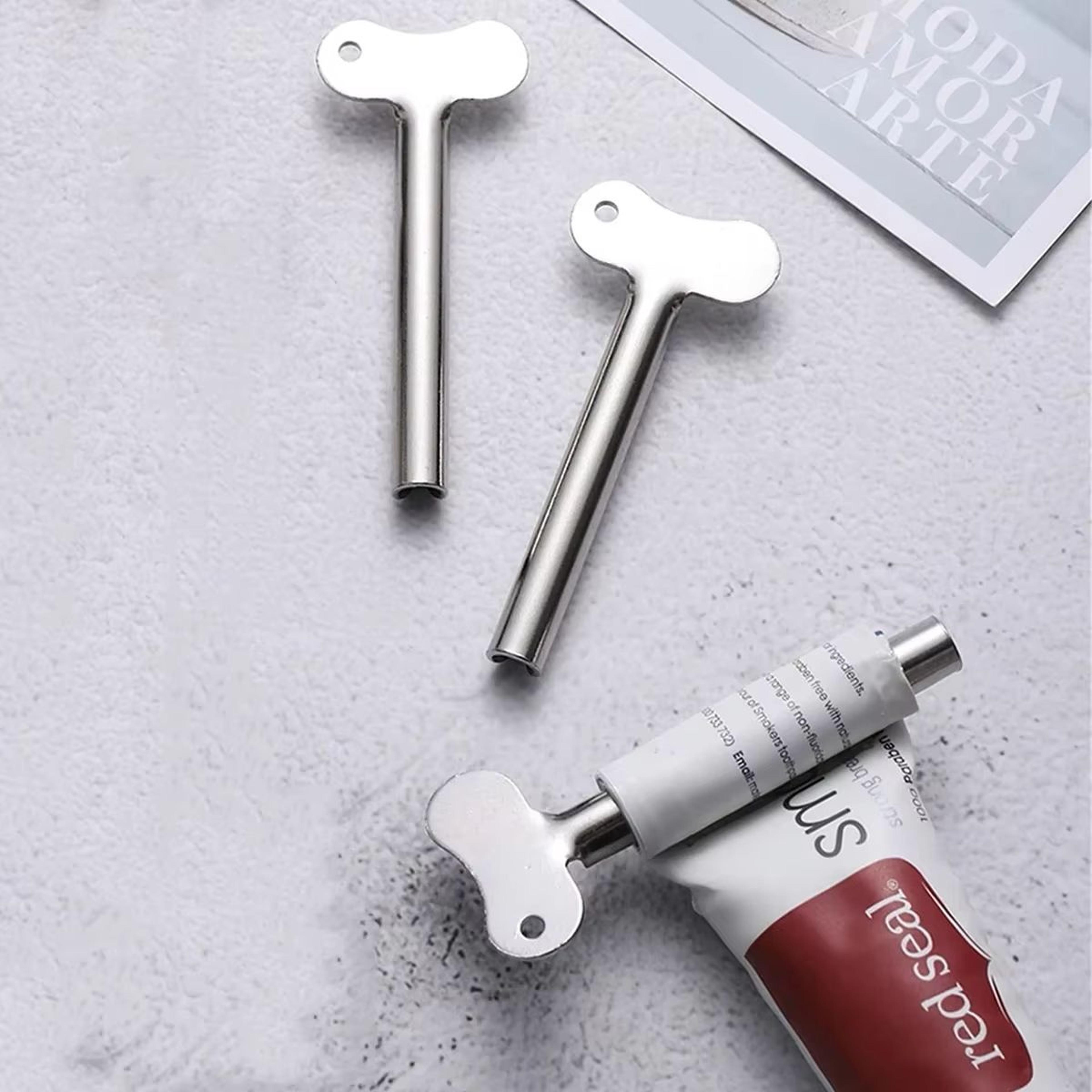 stainless steel toothpaste tube squeezer – durable roller dispenser for effortless tube use