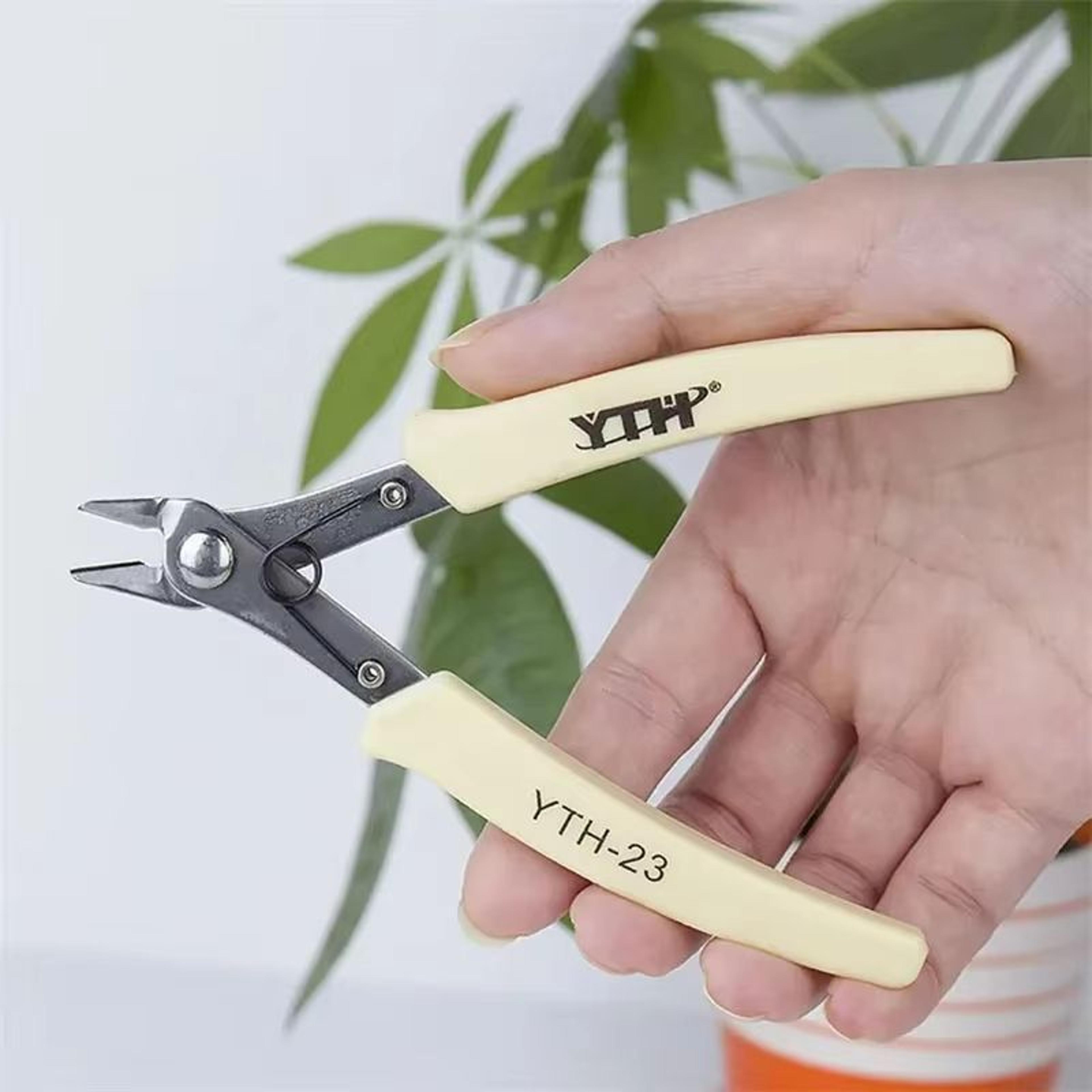 justinlau 5" mini diagonal cutting pliers – precision wire cutter for electronics & crafts