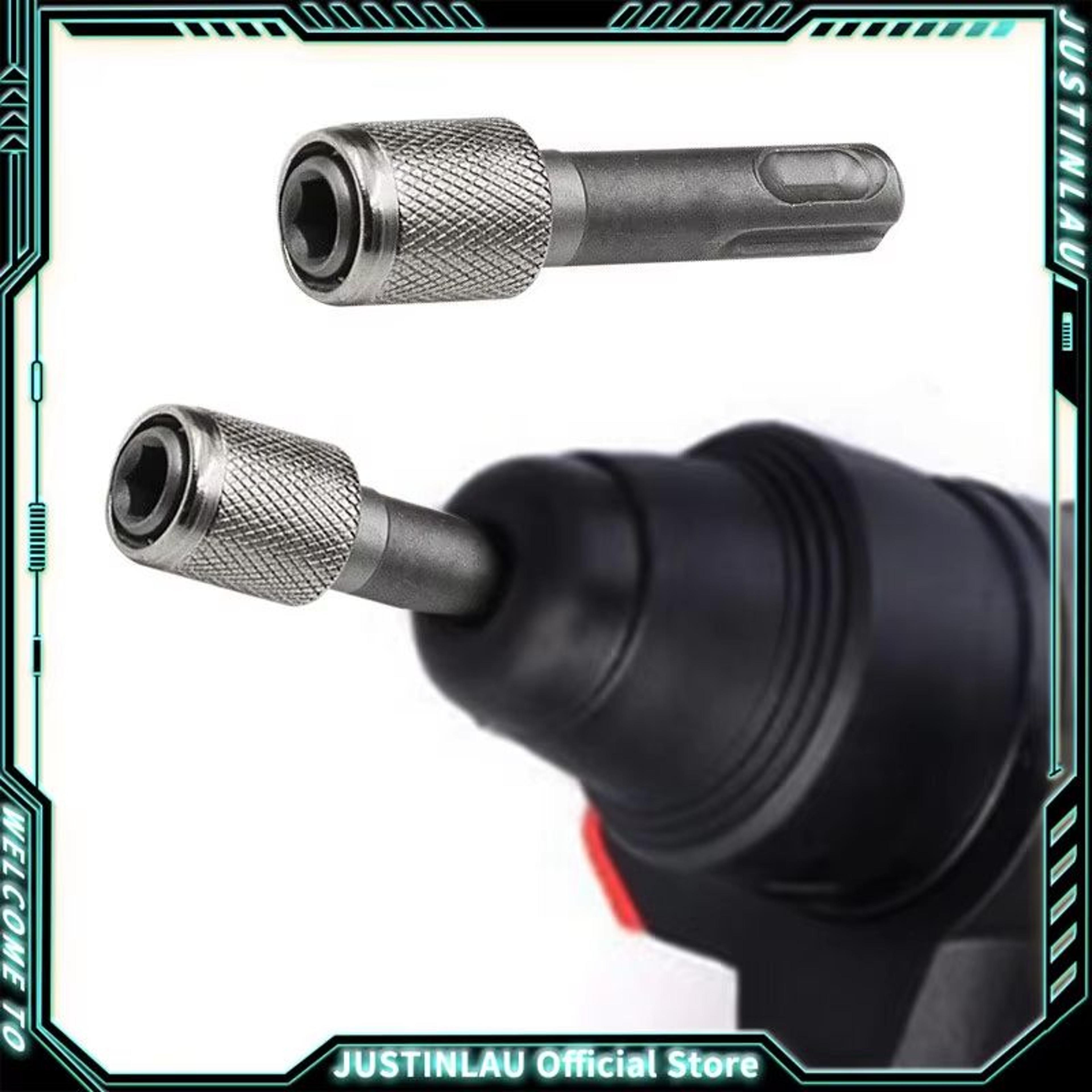 1/4 inch hex shank adapter – universal impact driver bit holder converter for electric hammer & power screwdriver