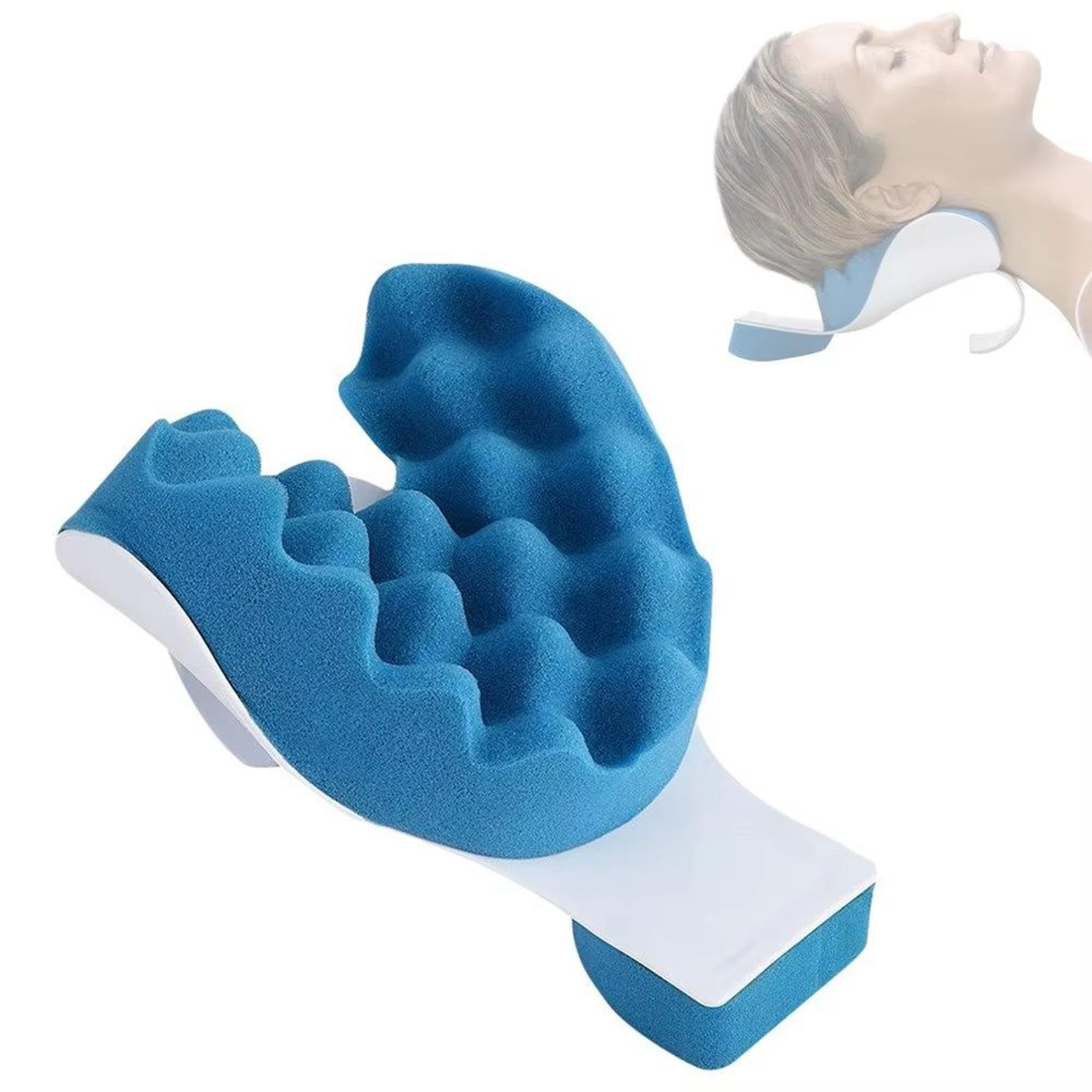 comfortalign memory-sponge shoulder & neck relief pillow – ergonomic support for head, neck & upper back