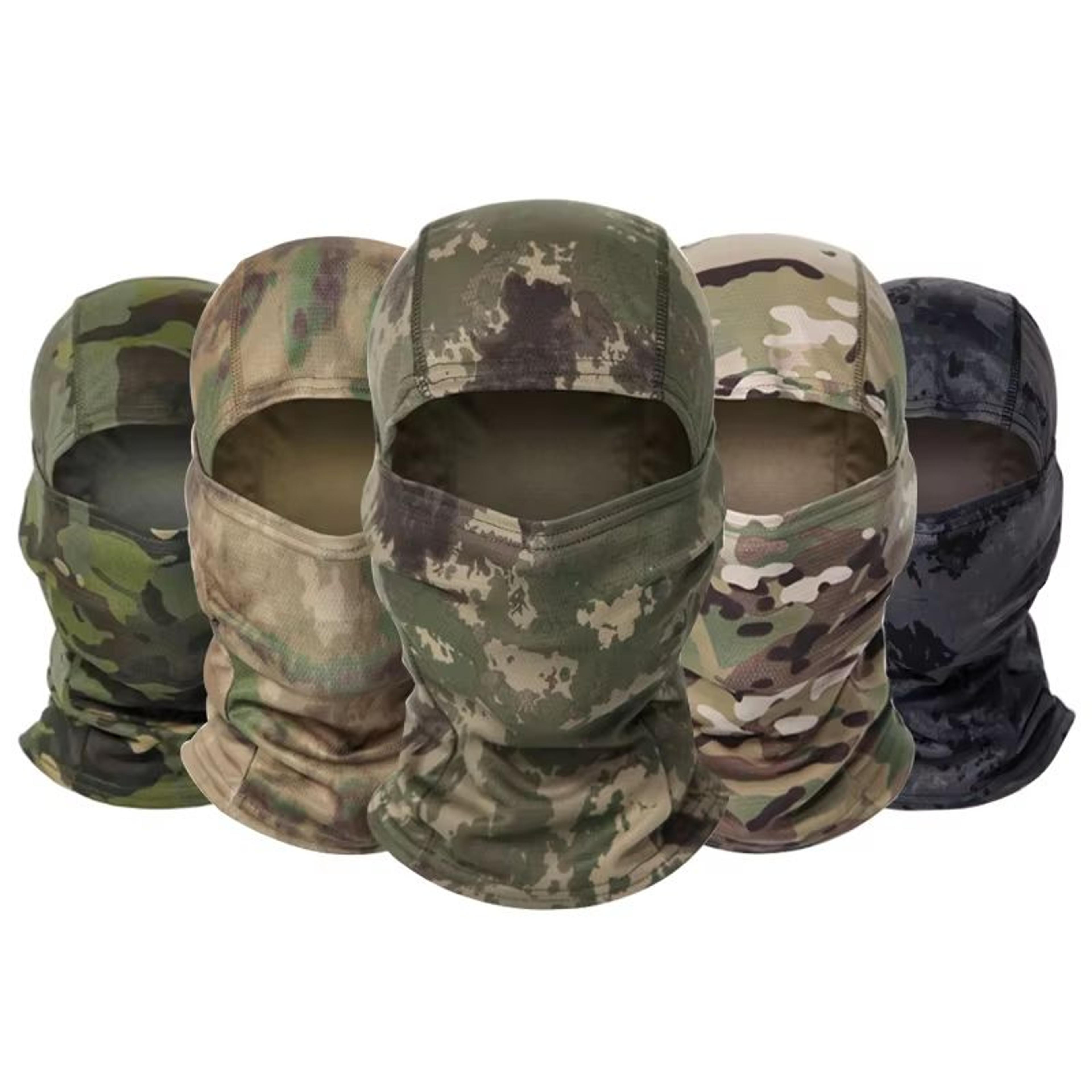 camoshield full-face balaclava – camouflage mask for cycling, riding & outdoor sports