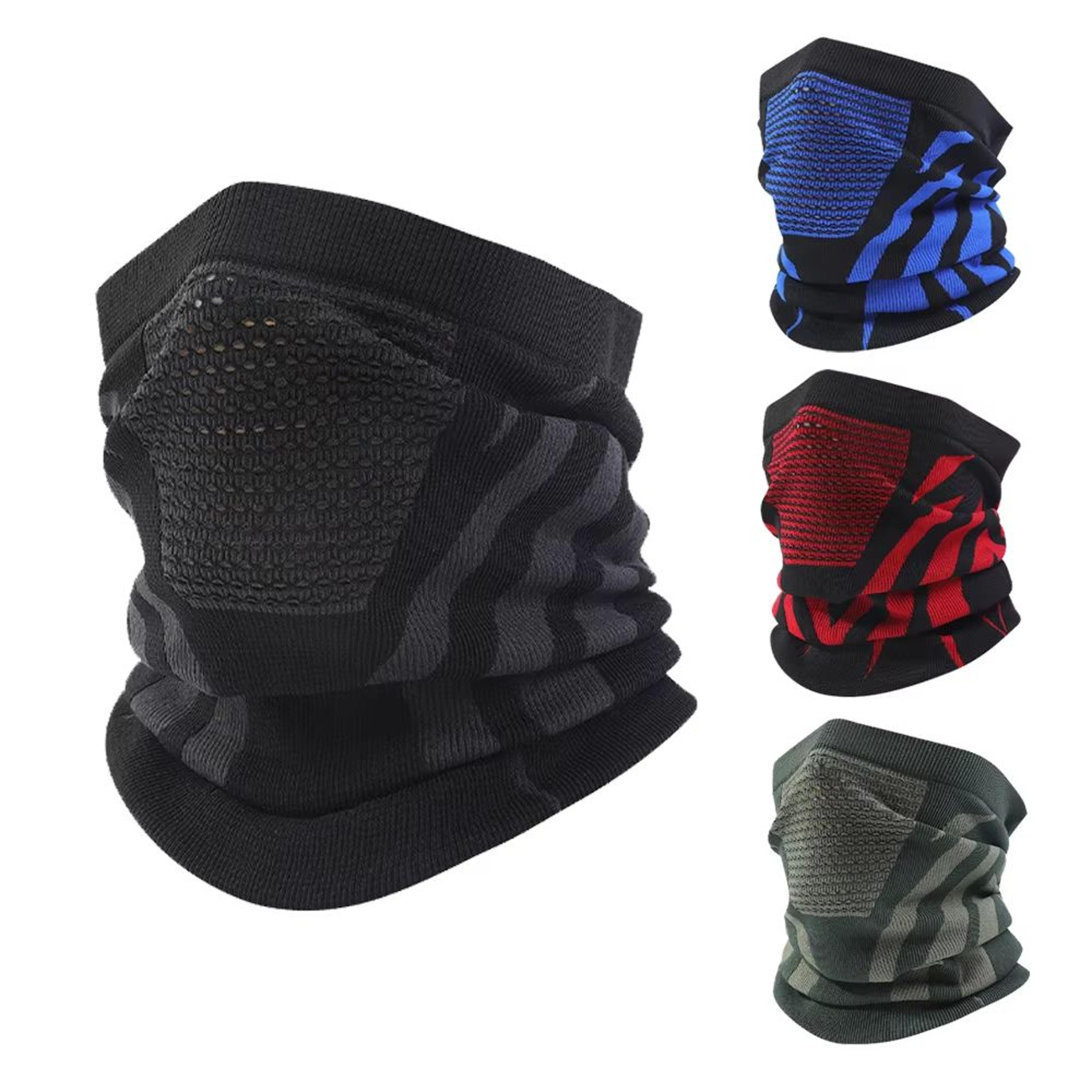 arcticguard breathable thermal half-face ski mask – unisex outdoor sports protection
