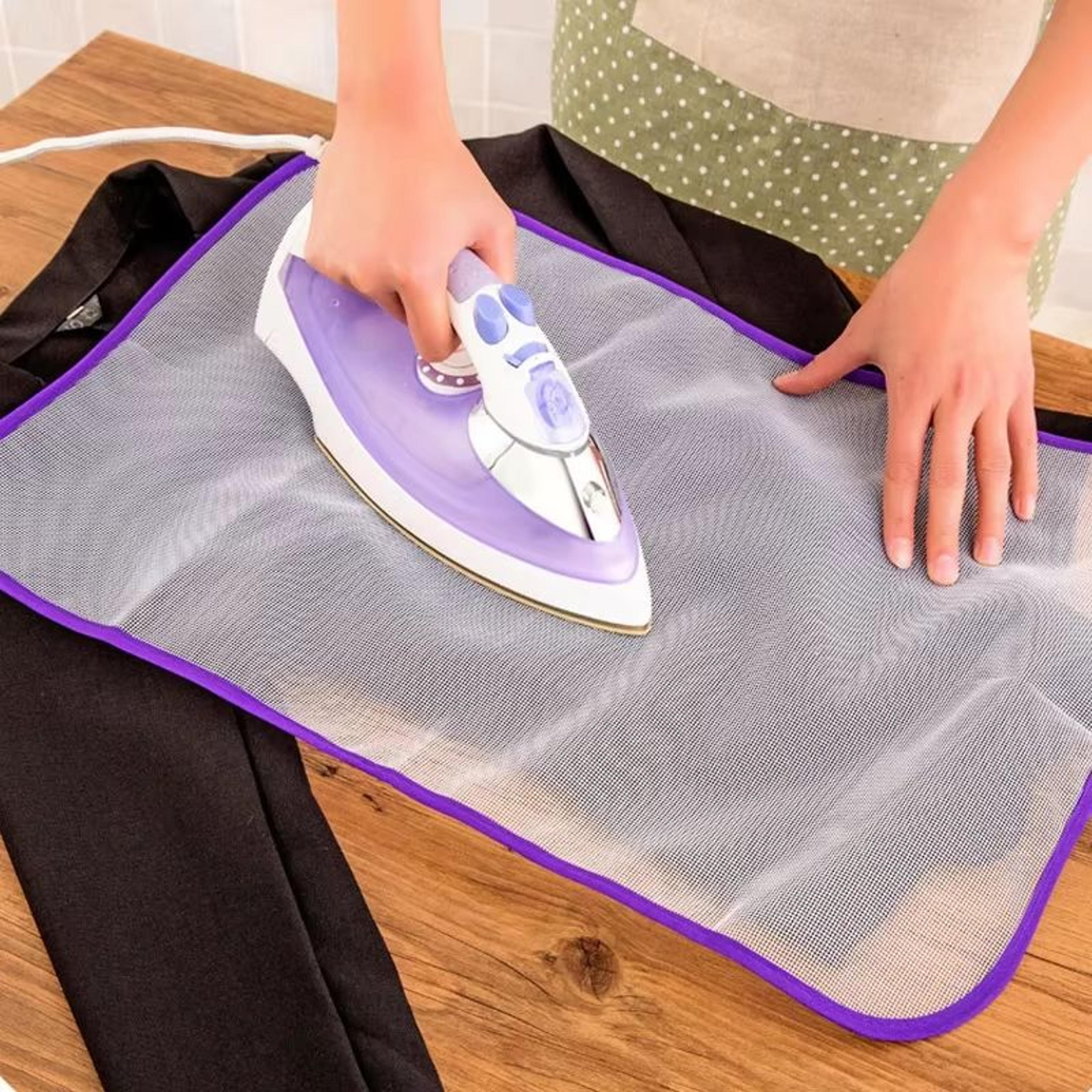 heatshield multi-layer ironing board cover – insulated cloth guard with mesh finish for high-temperature pressing