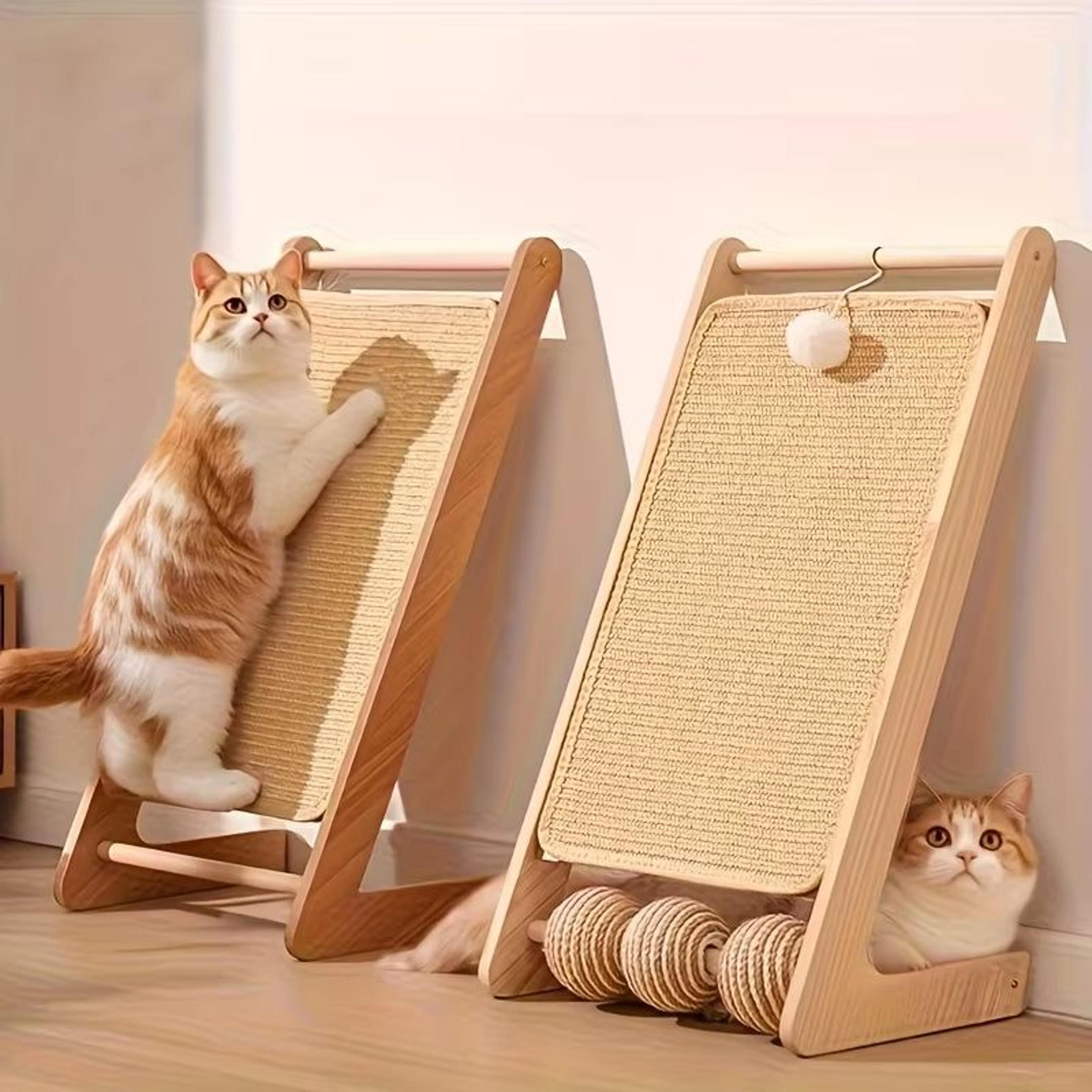 sturdy thick cat scratch board | sofa & furniture protector for exercise, relaxation & claw relief