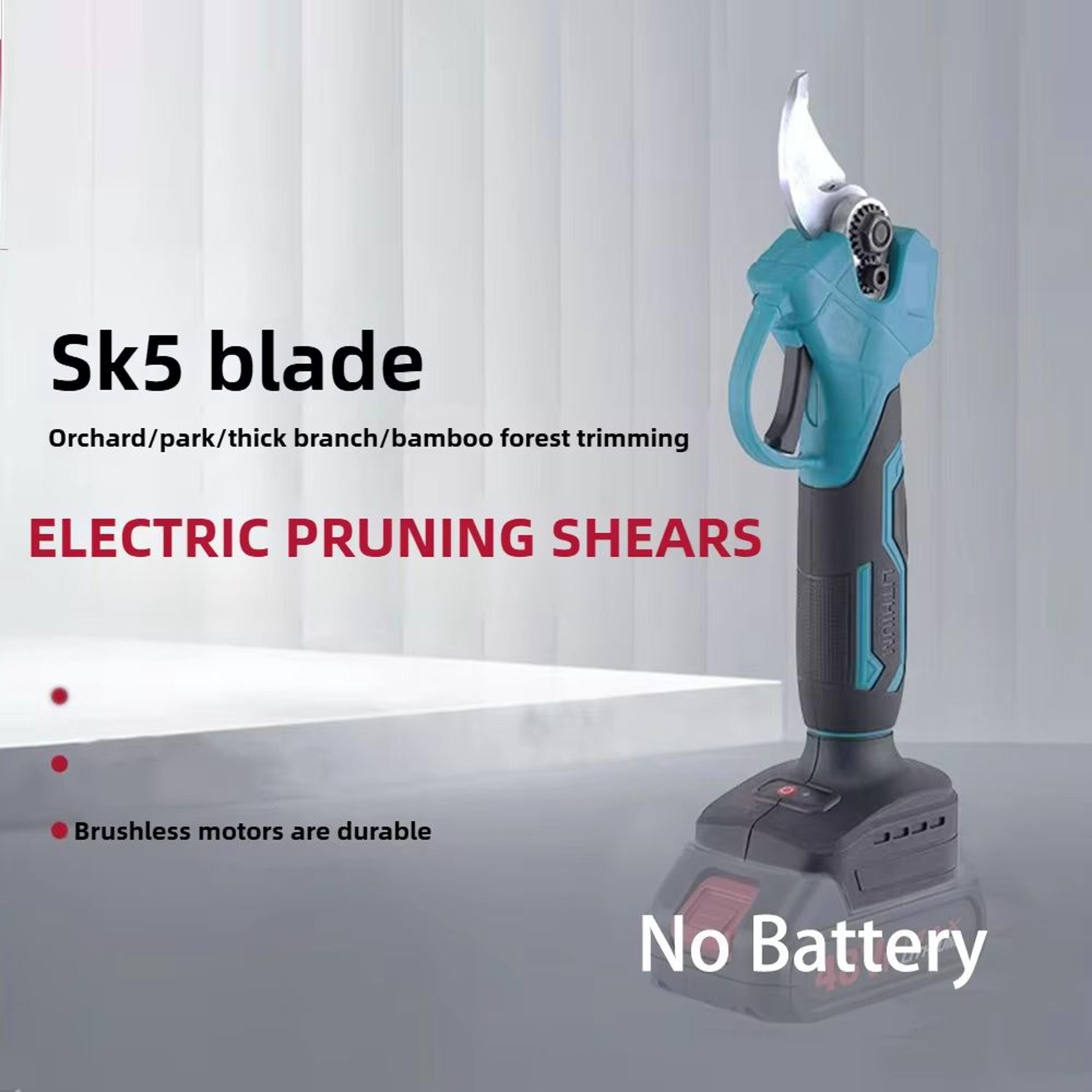 blademaster brushless cordless electric pruning shears – garden power tool for fruit & tree care (tool only, no battery)