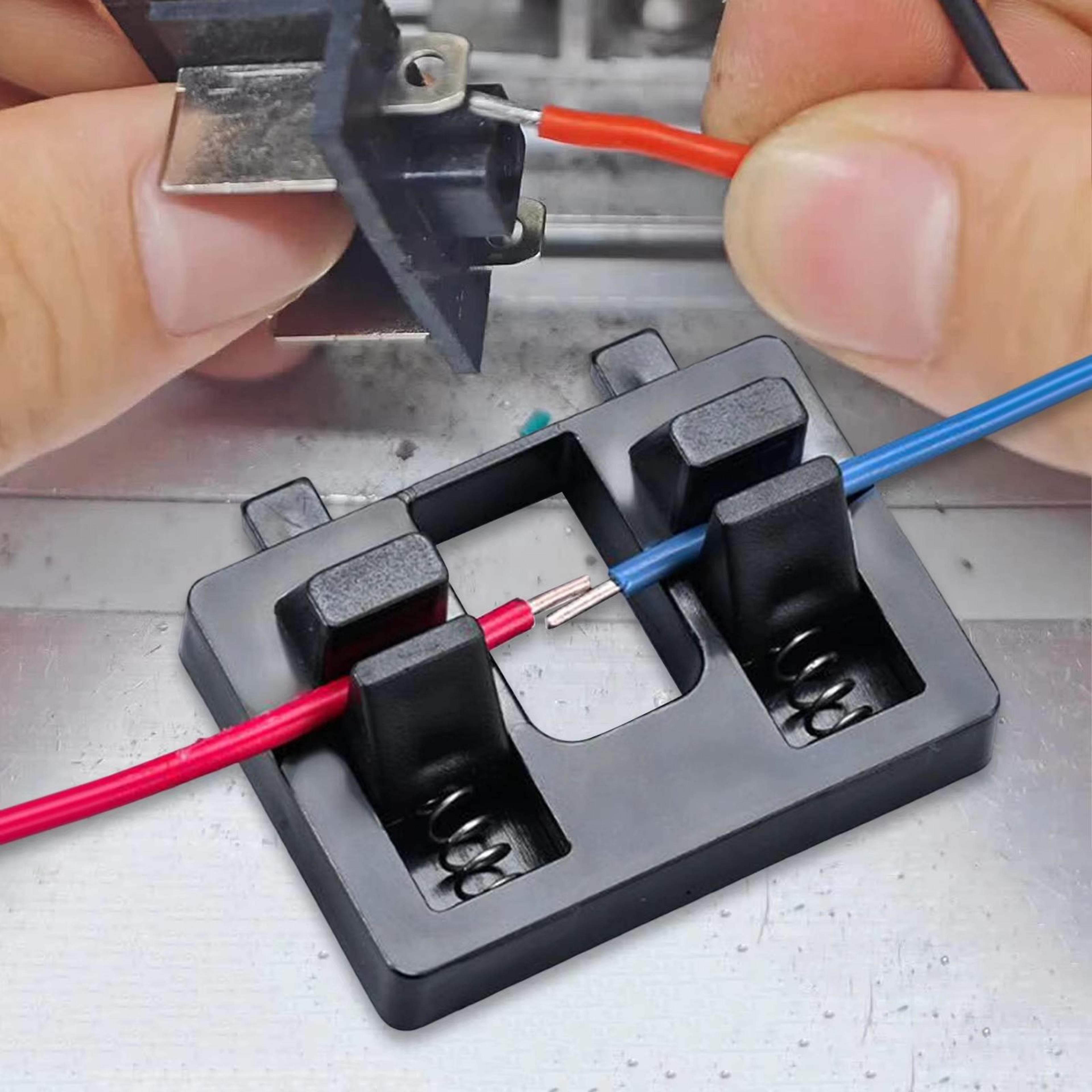 flexgrip adjustable electric wire welding fixture – soldering wire holder stand with clamps for precision circuit repair