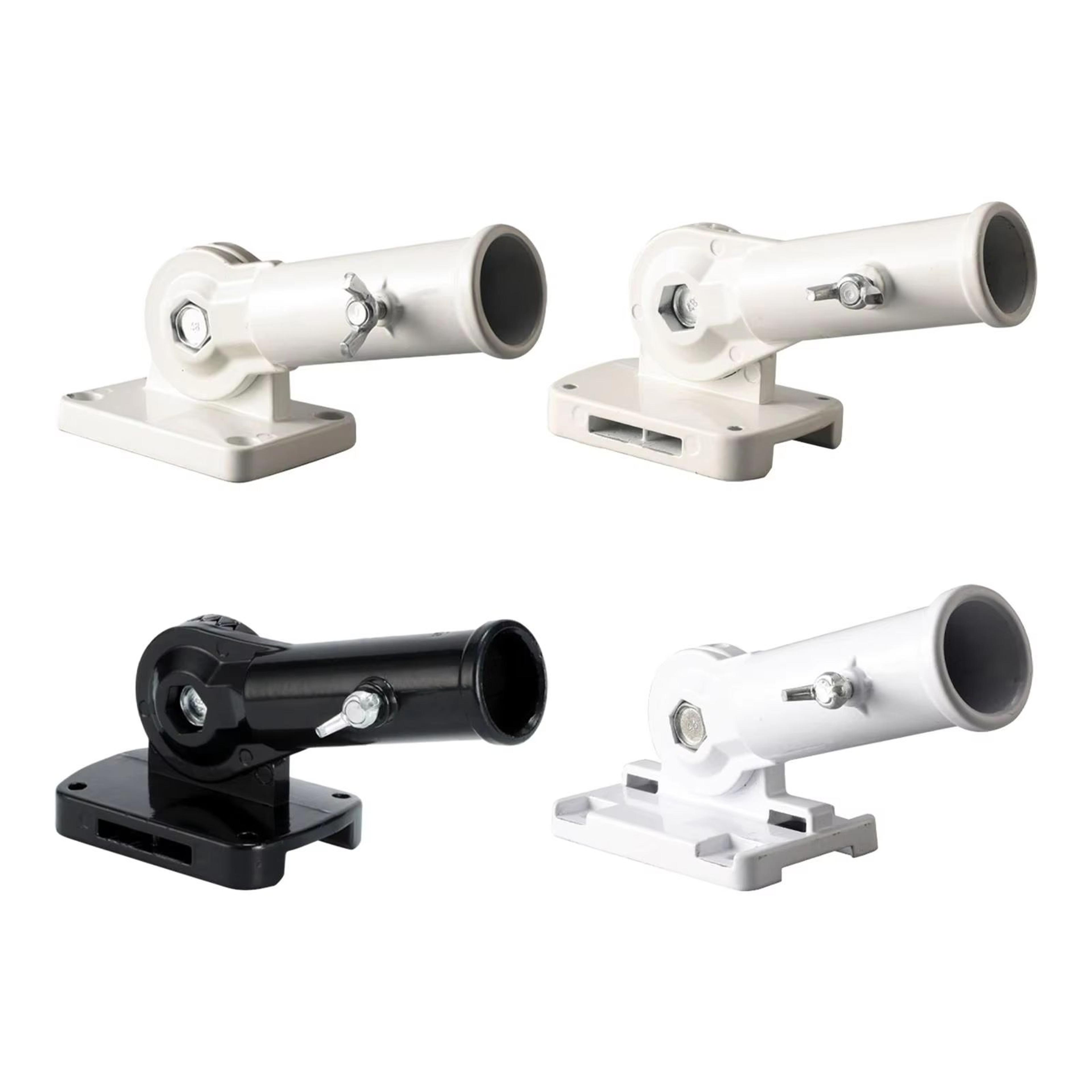 flag pole bracket base – easy installation adjustable mount for house, patio, and outdoor use