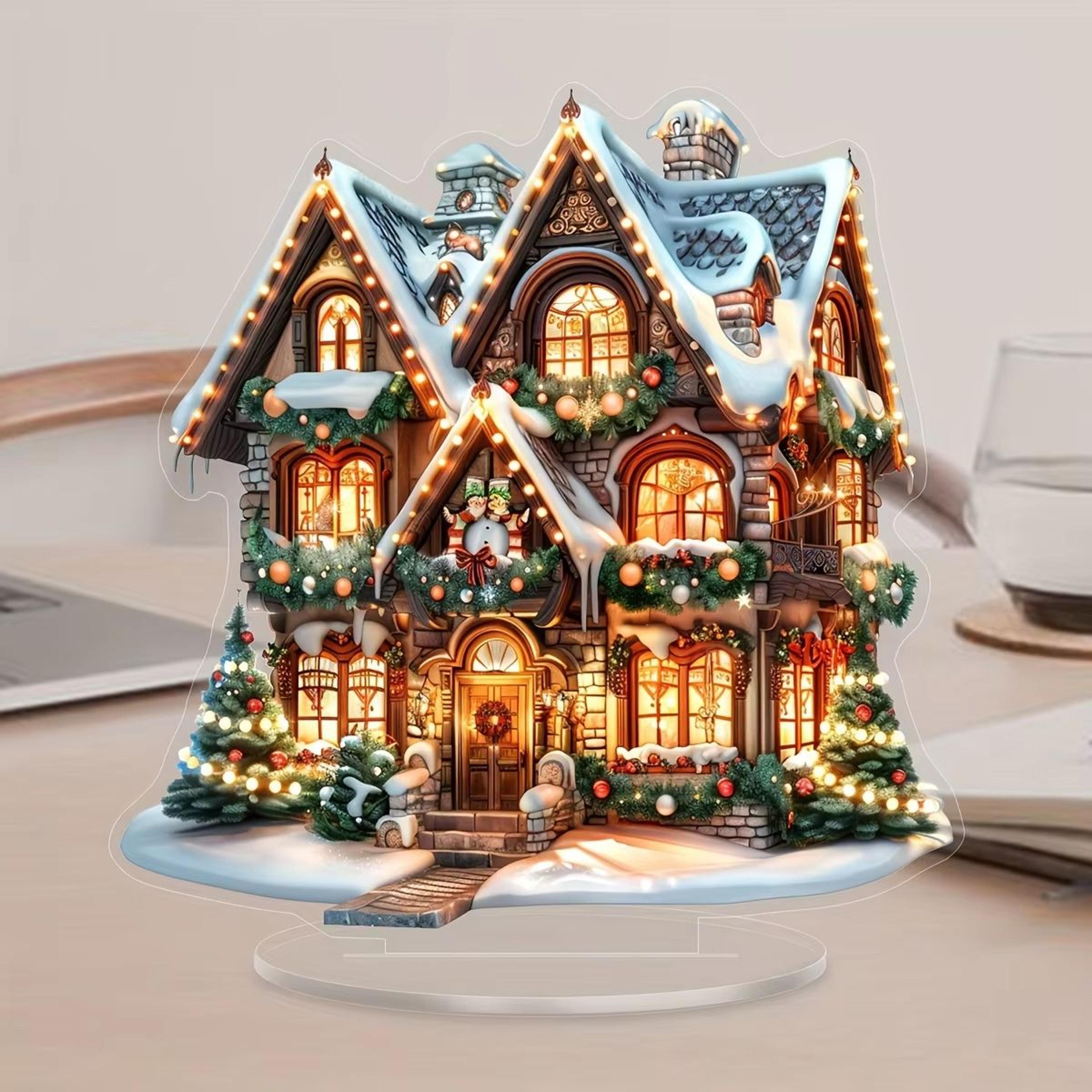 christmas style multi-functional desktop decoration – festive home, office & bedroom ornament gift idea