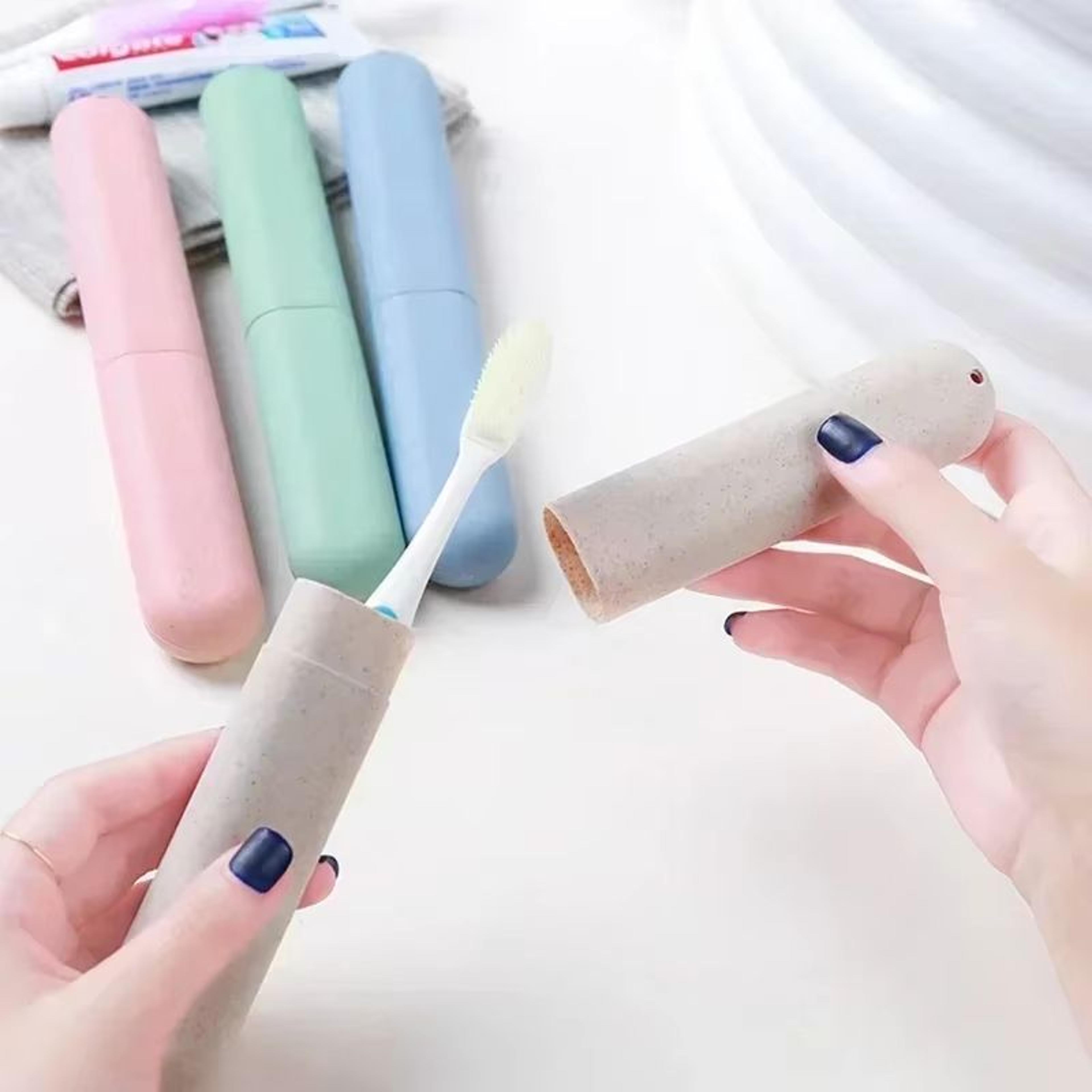 travelsafe dust-proof toothbrush storage box - portable bathroom holder & case