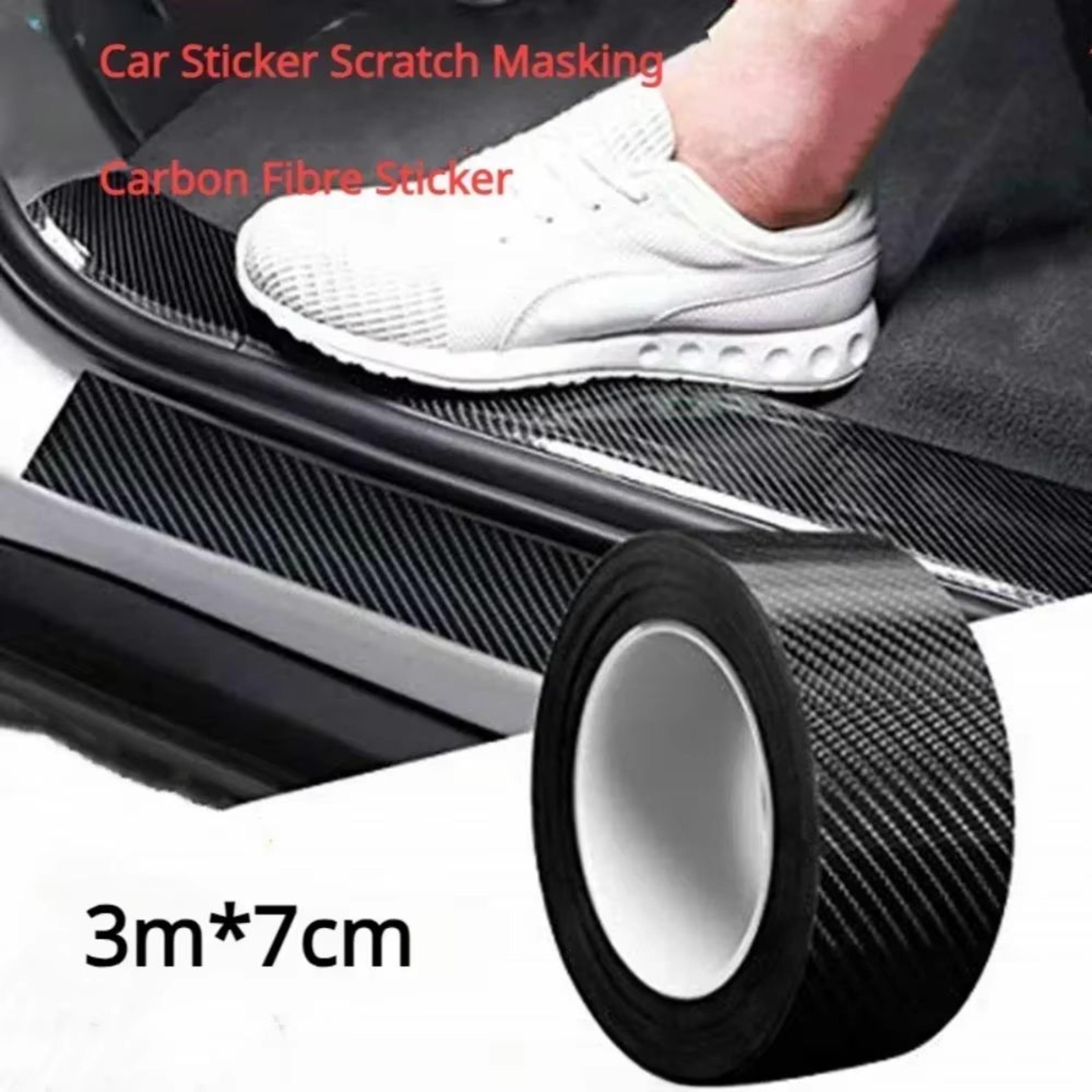 carbon-fiber pattern waterproof cloth tape – decorative automotive & diy adhesive strip