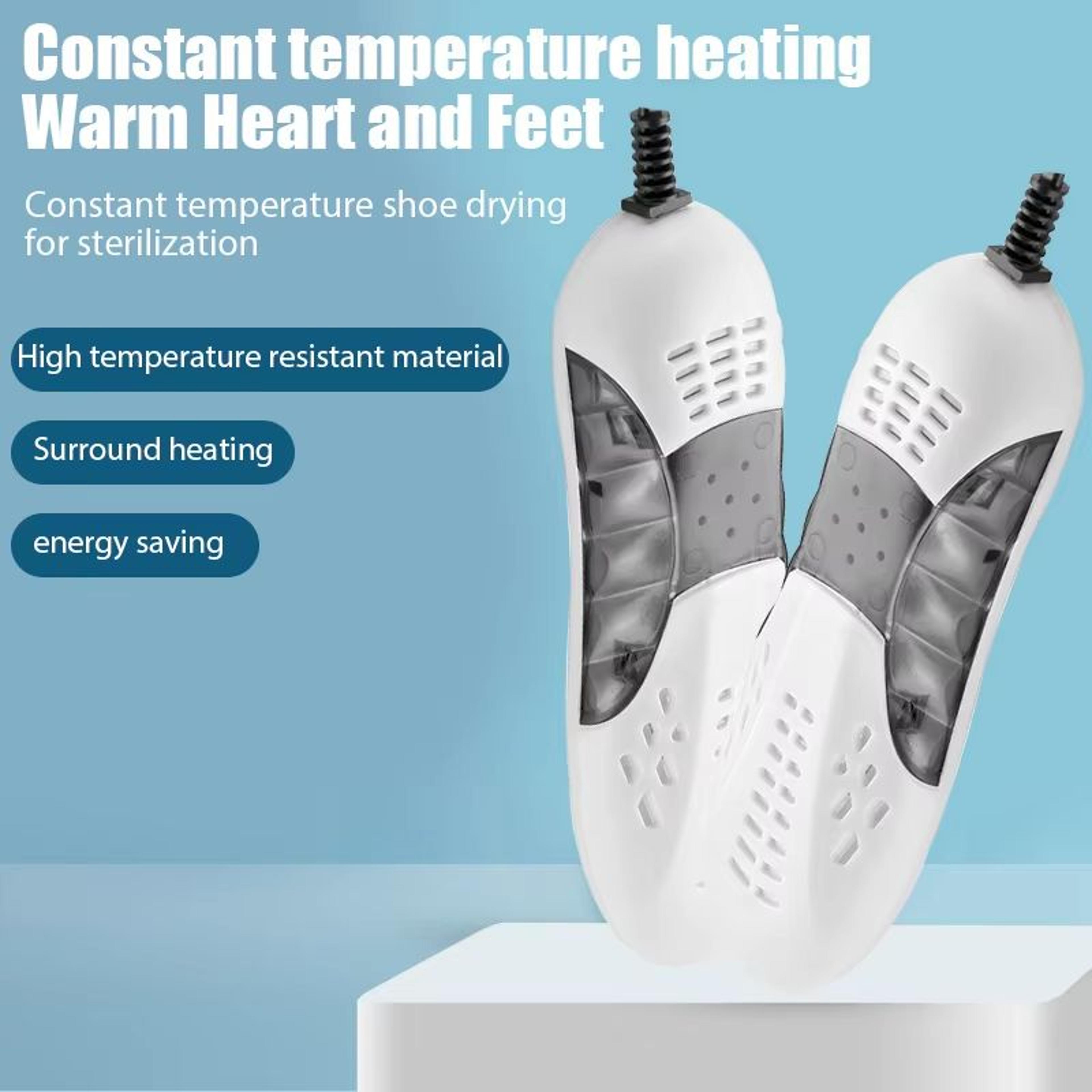 ultra-fast uv electric shoe & boot dryer with deodorizer heater