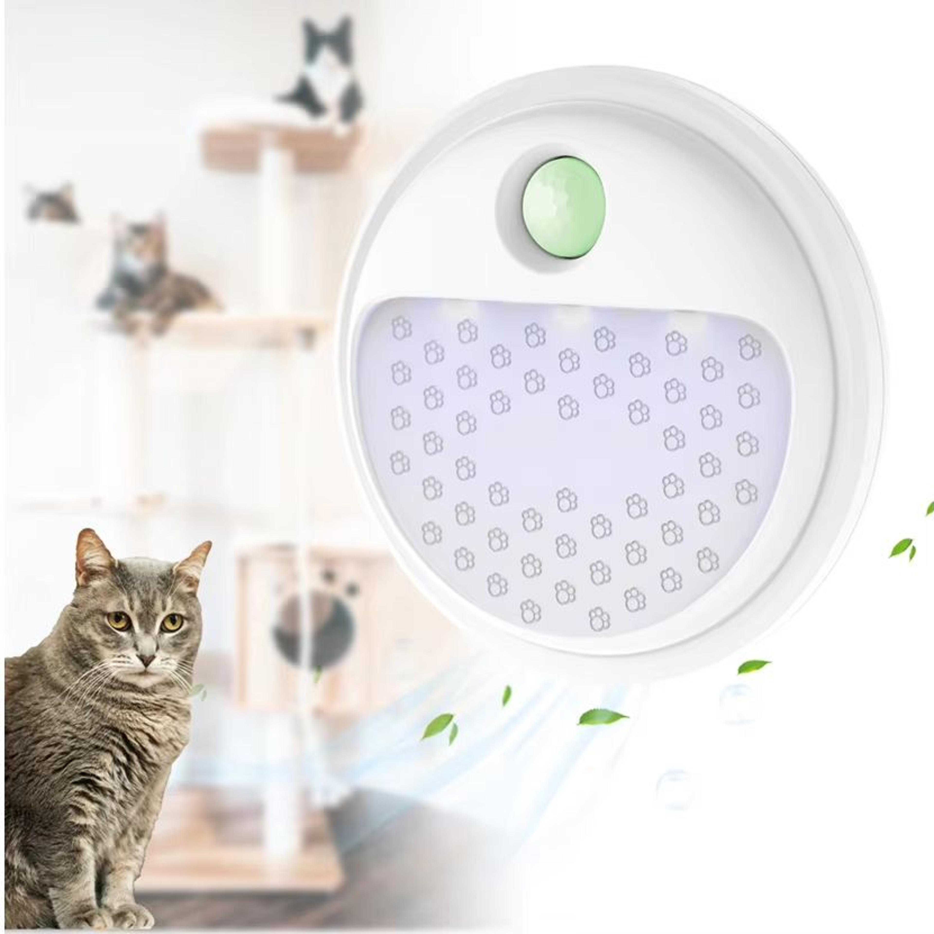 smart cat odor purifier rechargeable litter box deodorizer pet air purifier
