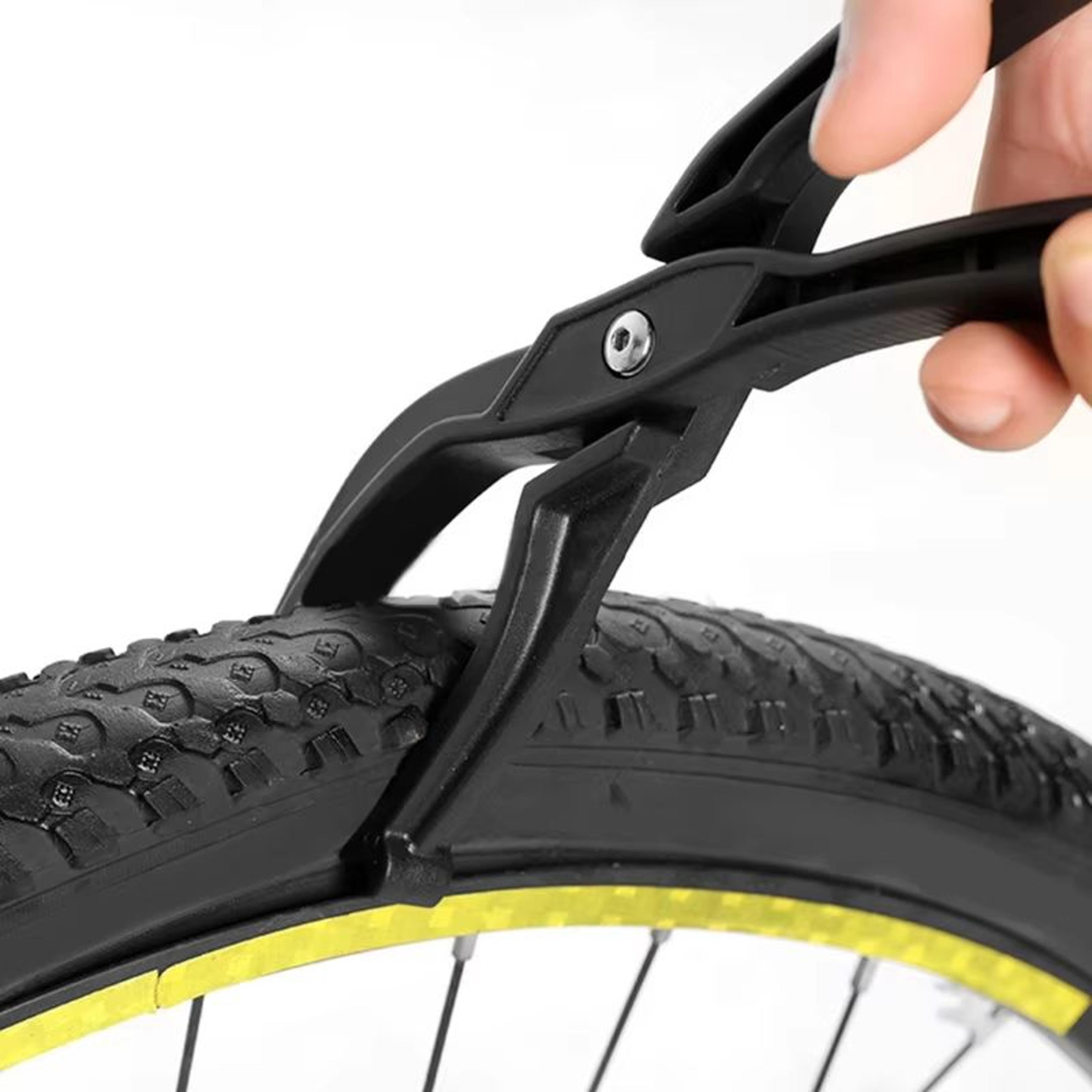 bicycle tire levers and tire pliers remover clamp repair tool