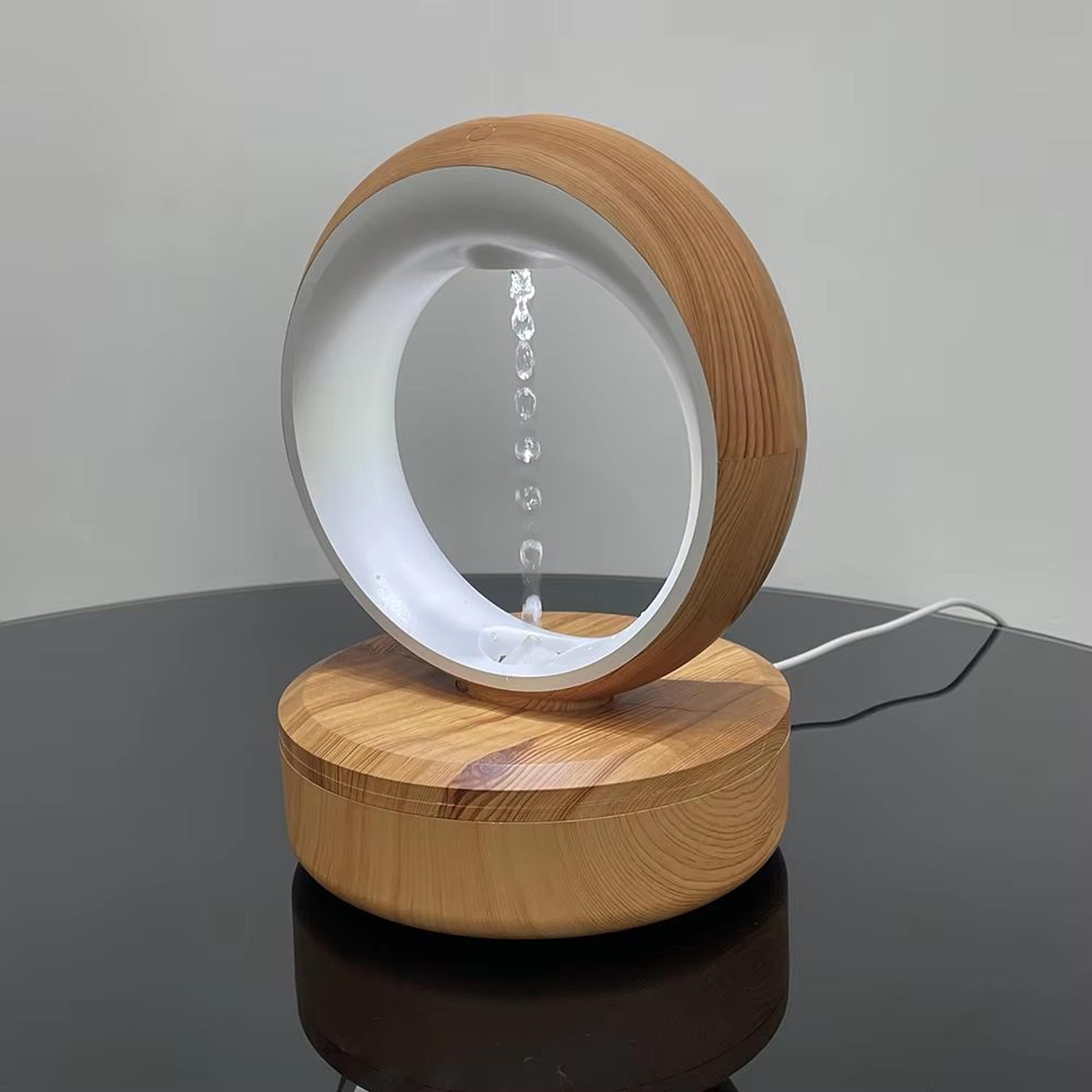serenemist 23-oz anti-gravity cool mist humidifier with led night light & triple mode