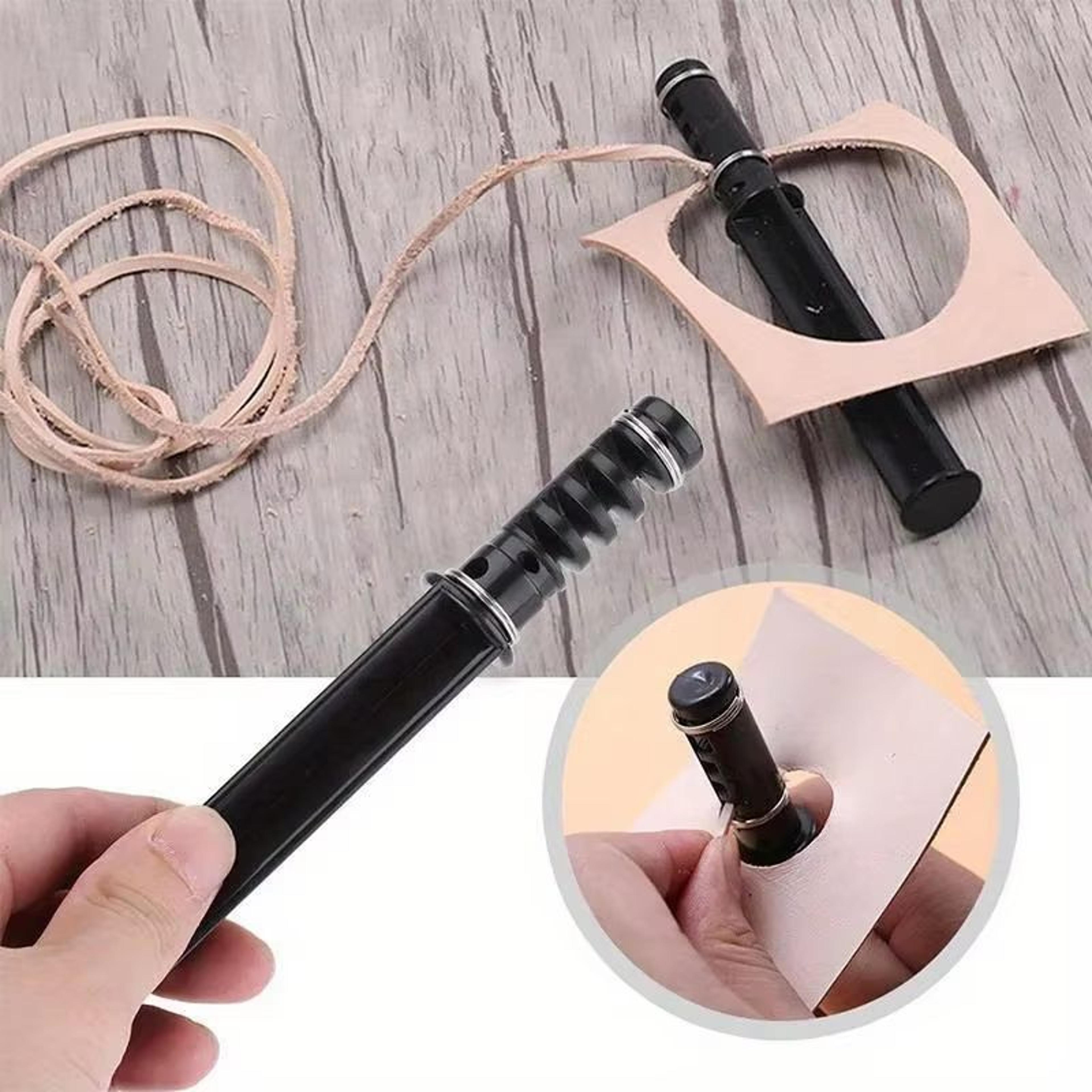 leather lace maker swivel strip hand cutter with 3 blades