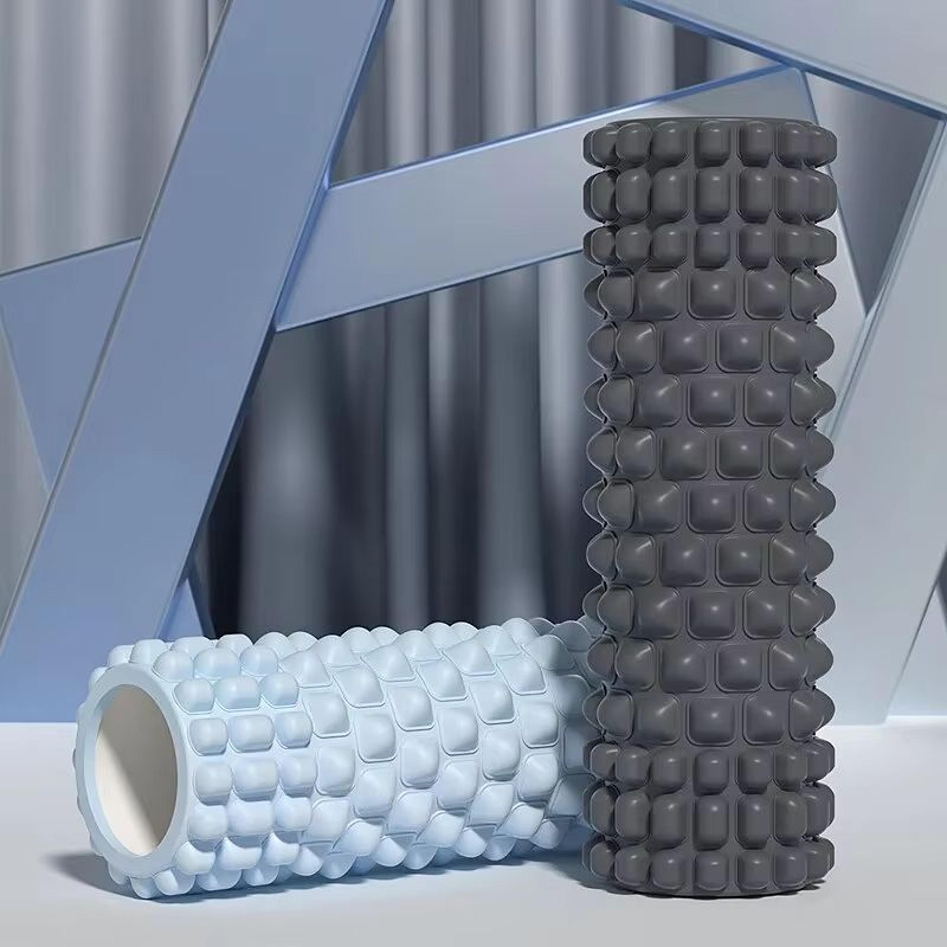 medium-density muscle recovery foam roller for back, legs & arms