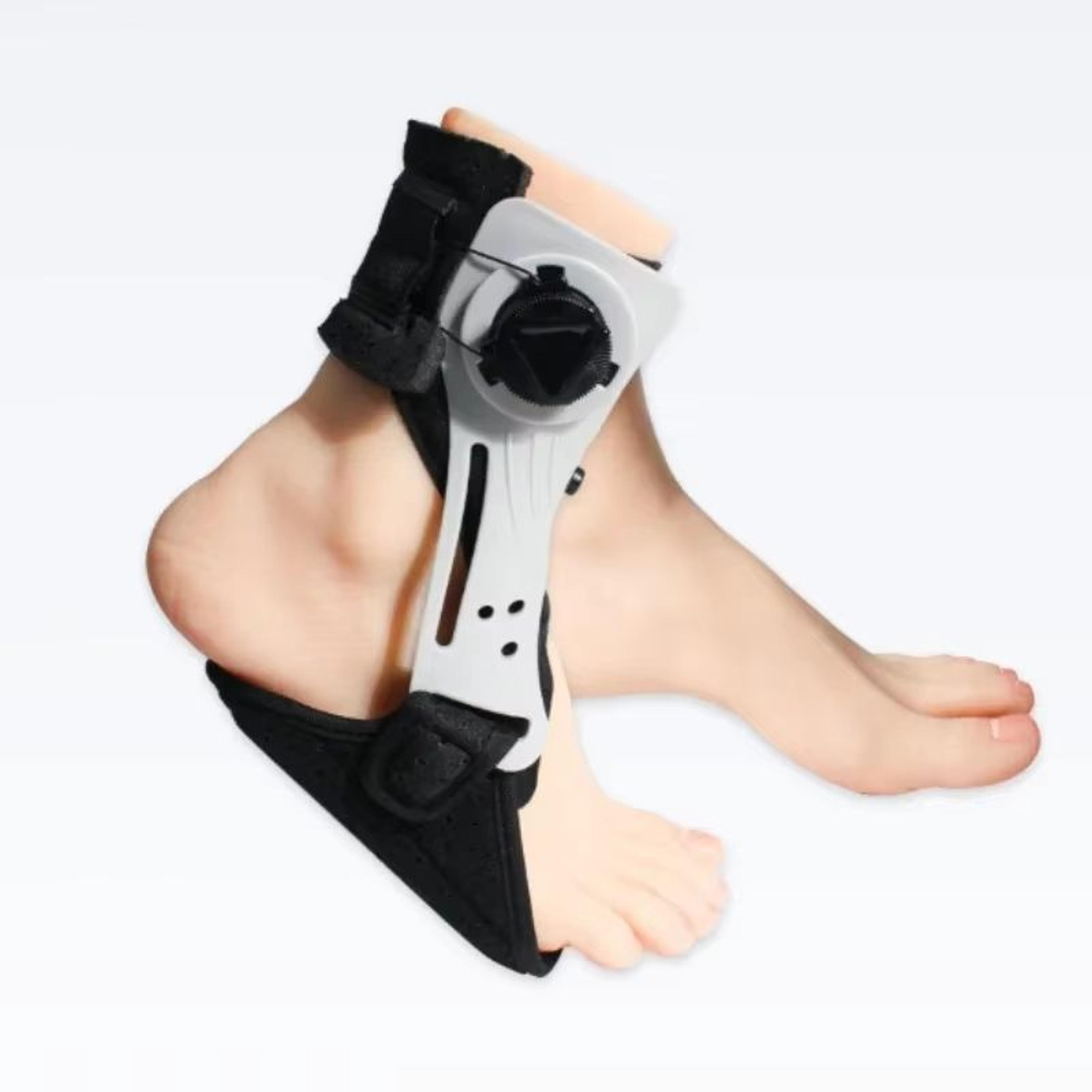 adjustable ankle support fixator with airbag – inversion protection orthosis
