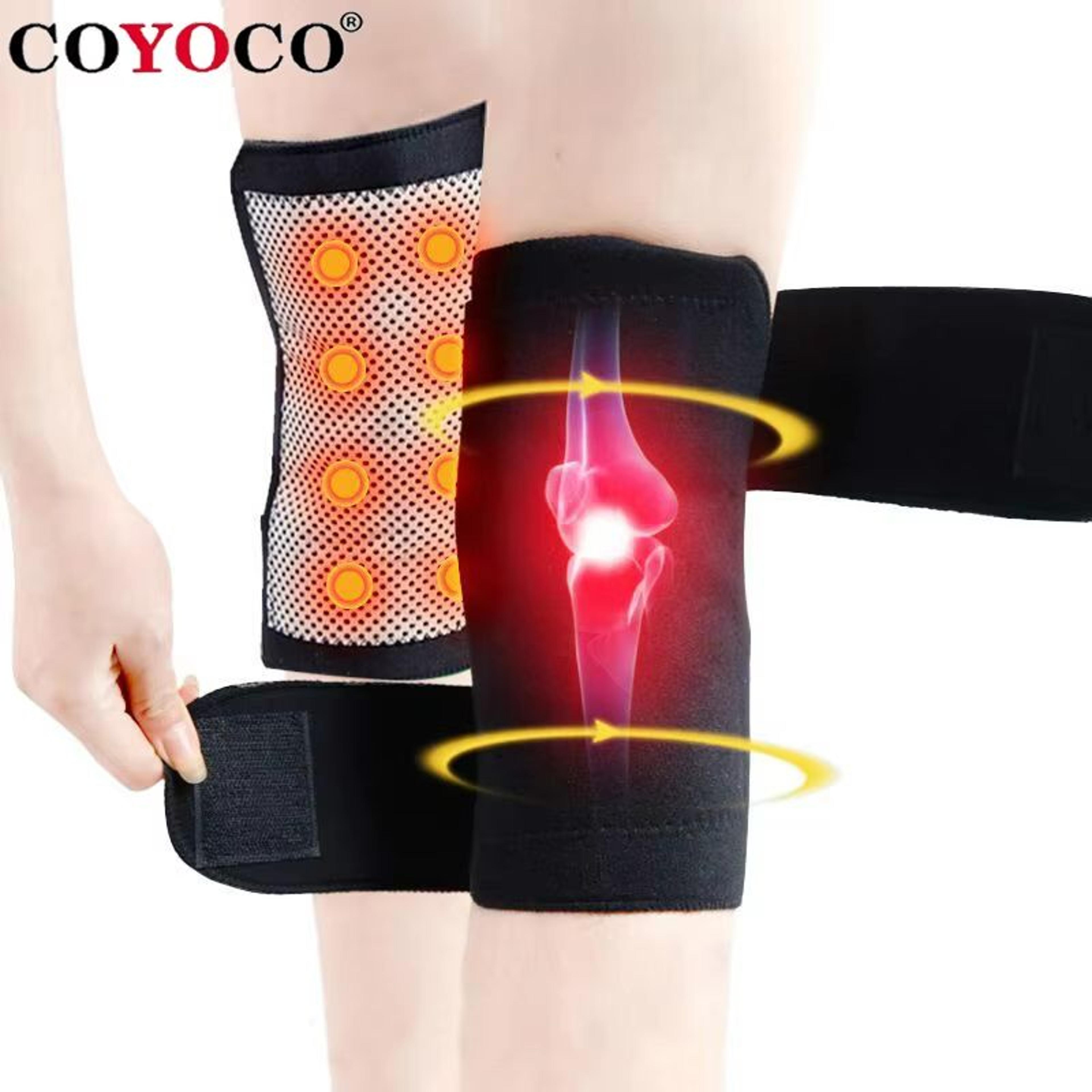 tourmaline self-heating magnetic therapy knee pad support sleeve