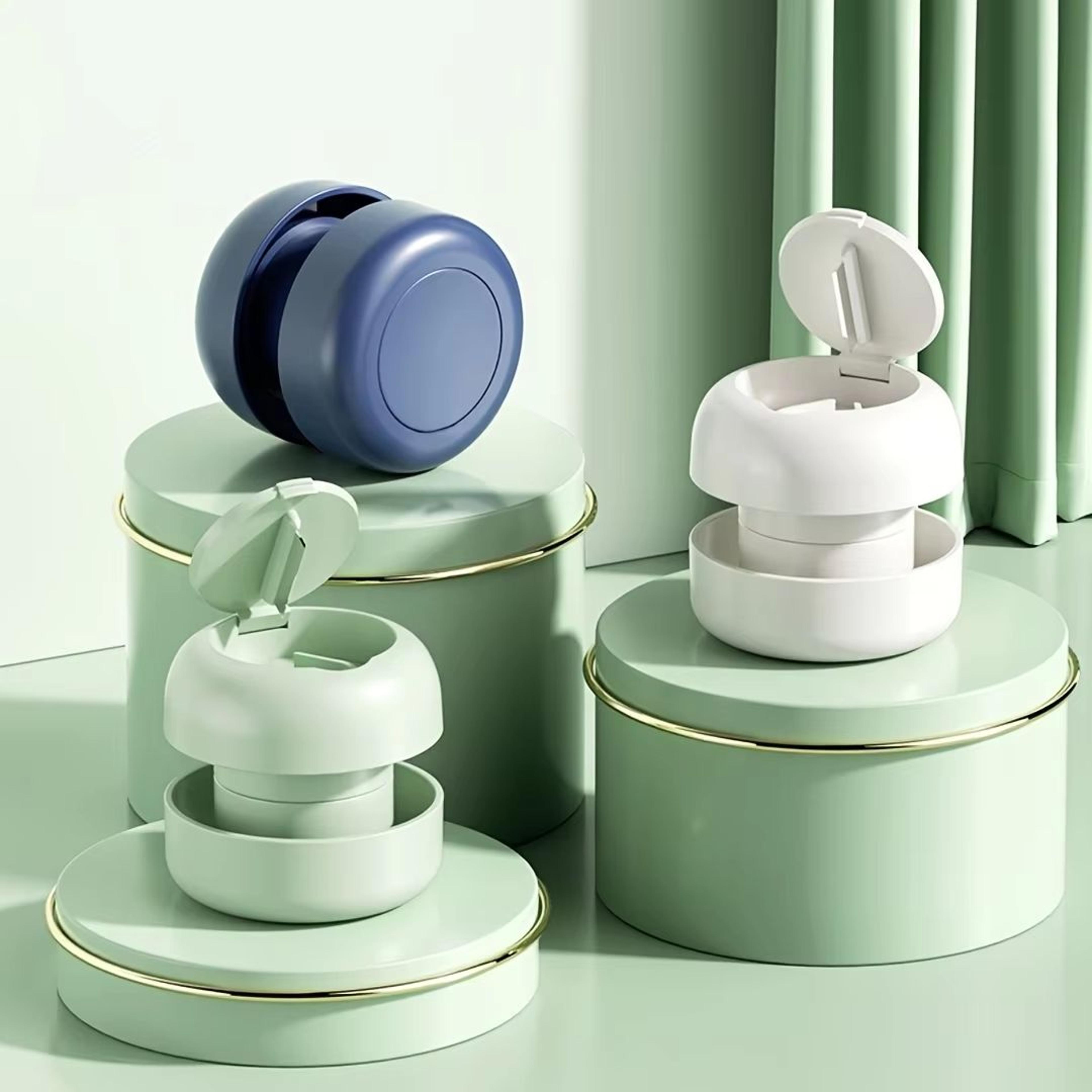 portable 3-in-1 pill cutter, crusher and grinder
