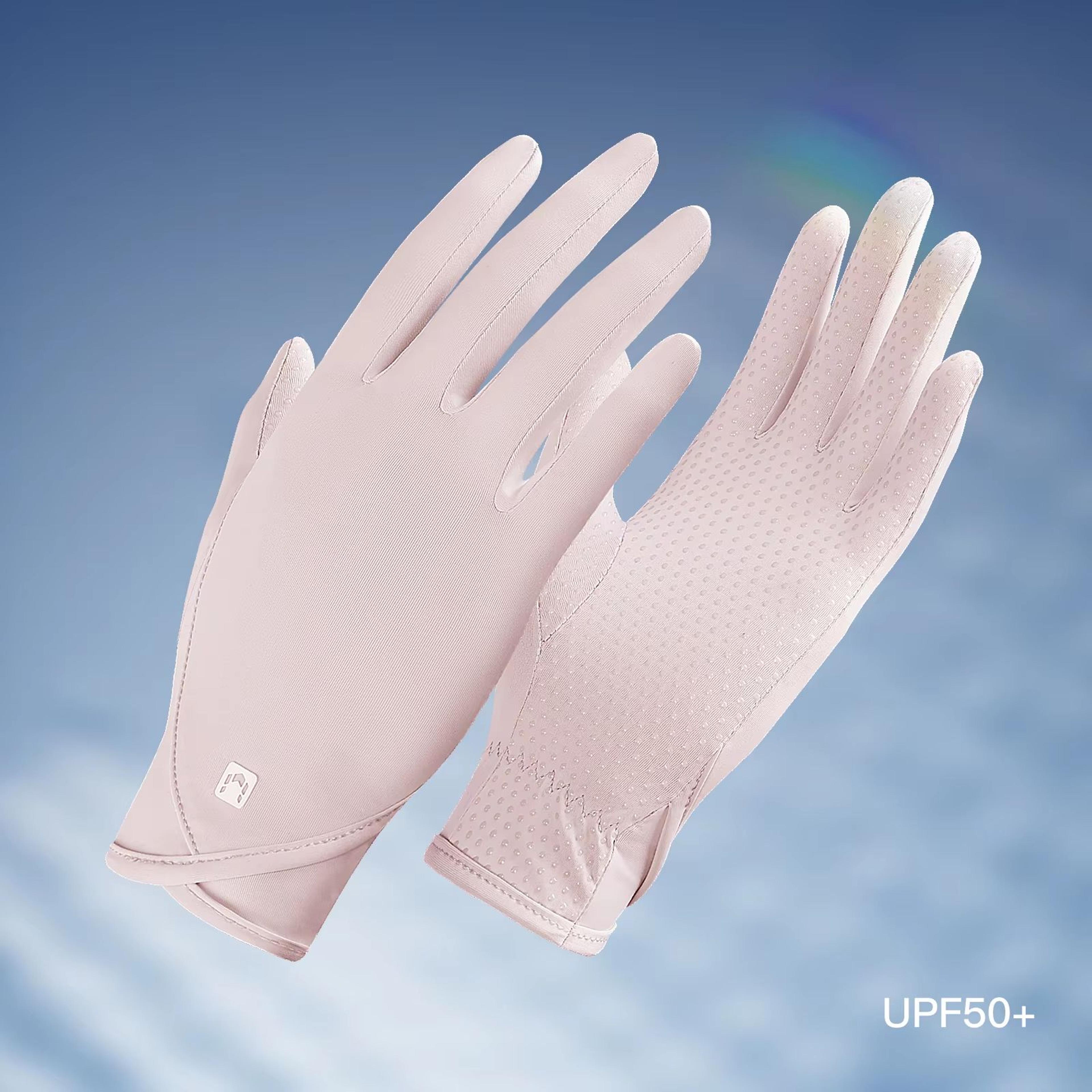 procool ice silk uv protection driving and fishing gloves