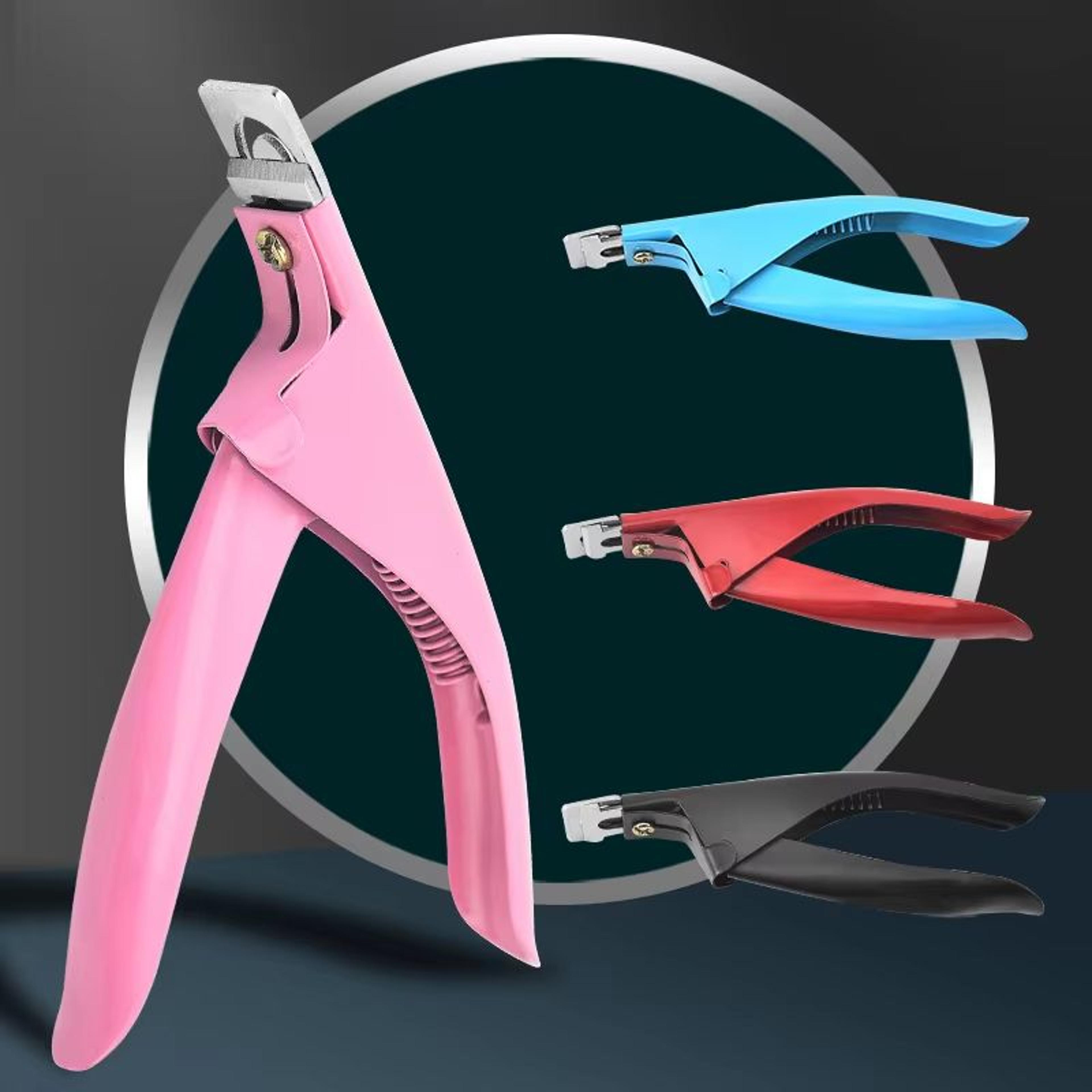 professional u-shape acrylic nail tip clipper – precise false nail cutter for salon results