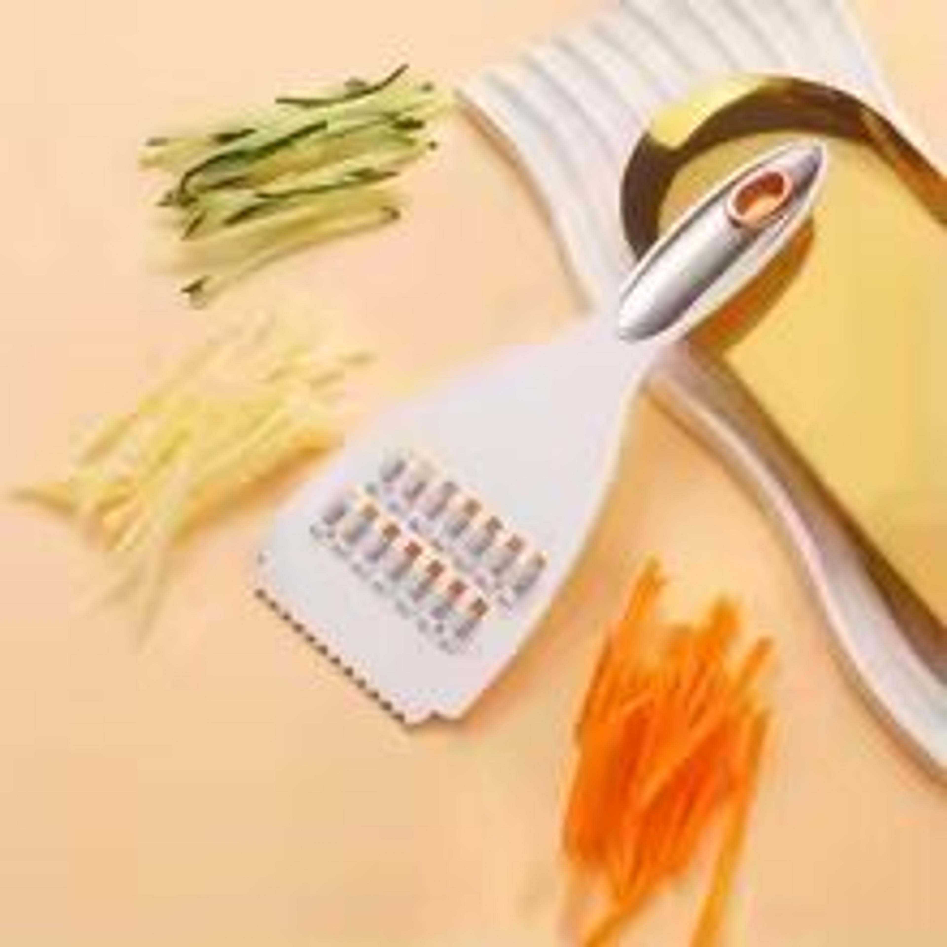 multi functional vegetable slicer and knife sharpener – manual potato, cucumber and carrot shredder