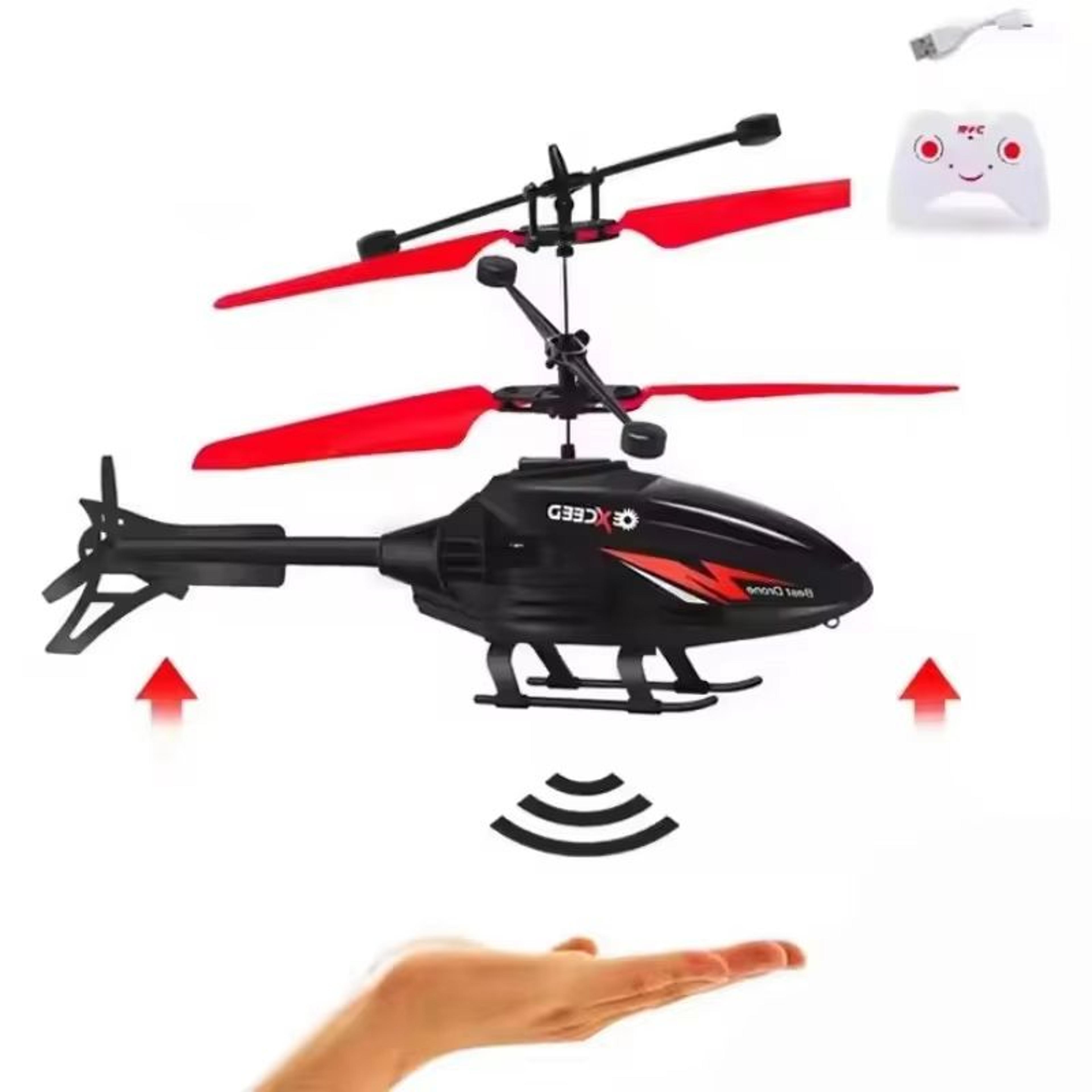gesturefly gesture-sensor indoor flying toy helicopter (infrared remote & led light)