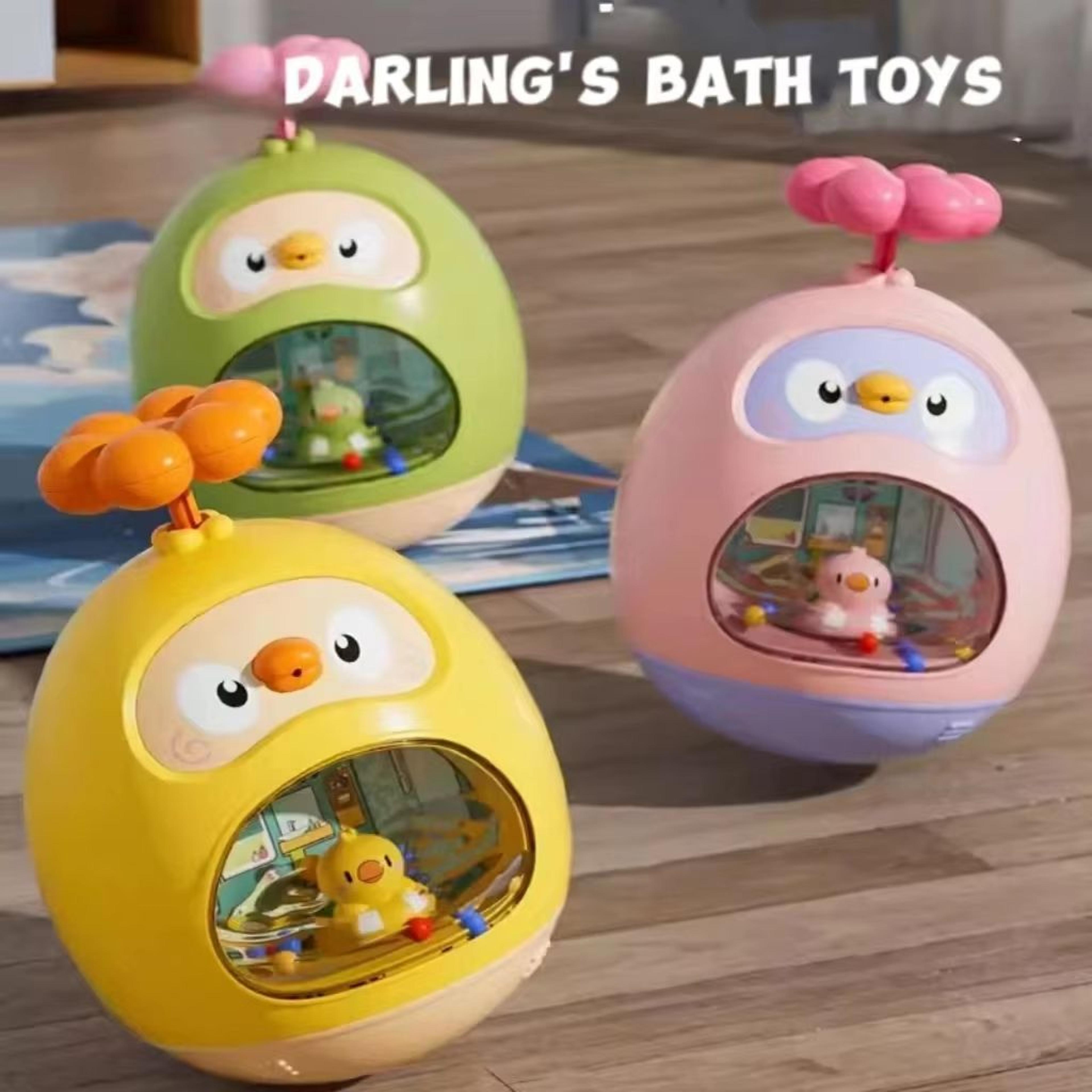 tumblesplash amphibious baby bath tumbler toy