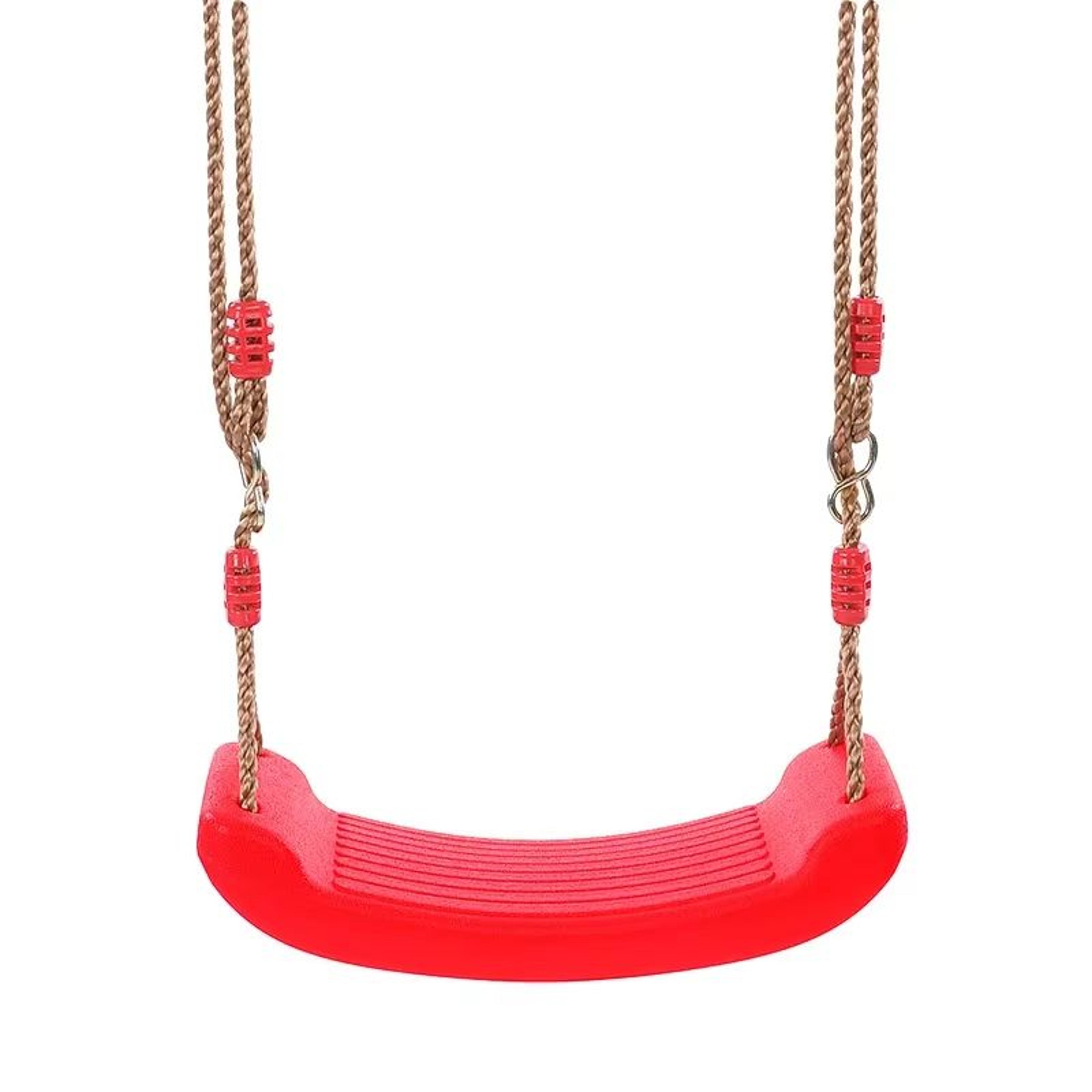 rainbow curve kids swing seat for indoor and outdoor play