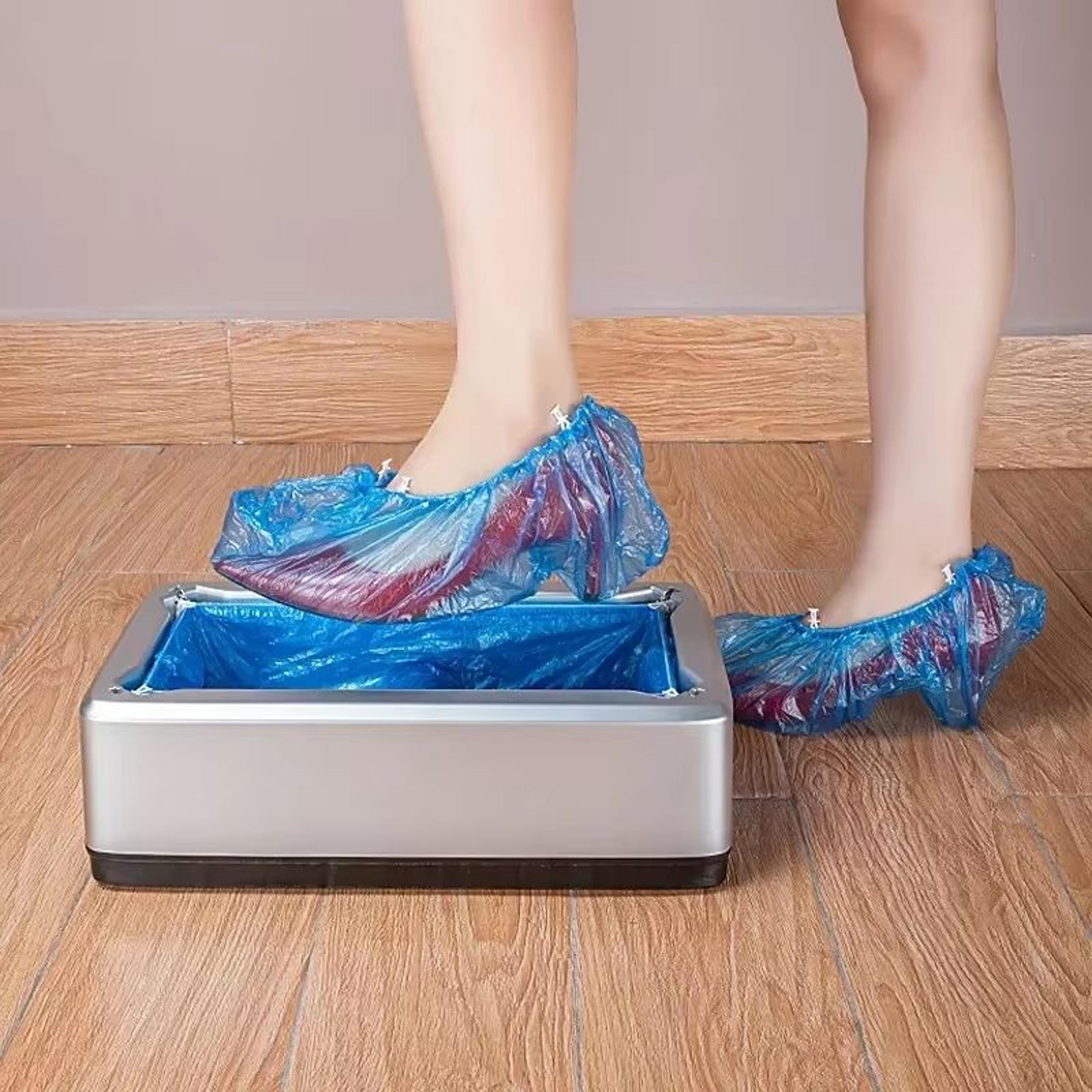 quickcover automatic shoe cover dispenser for home & office